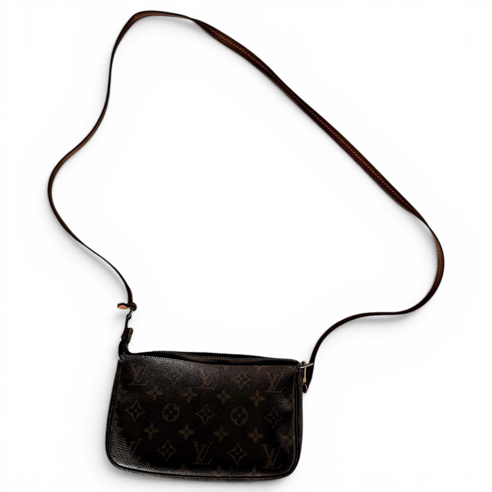 Glitter clutch bag