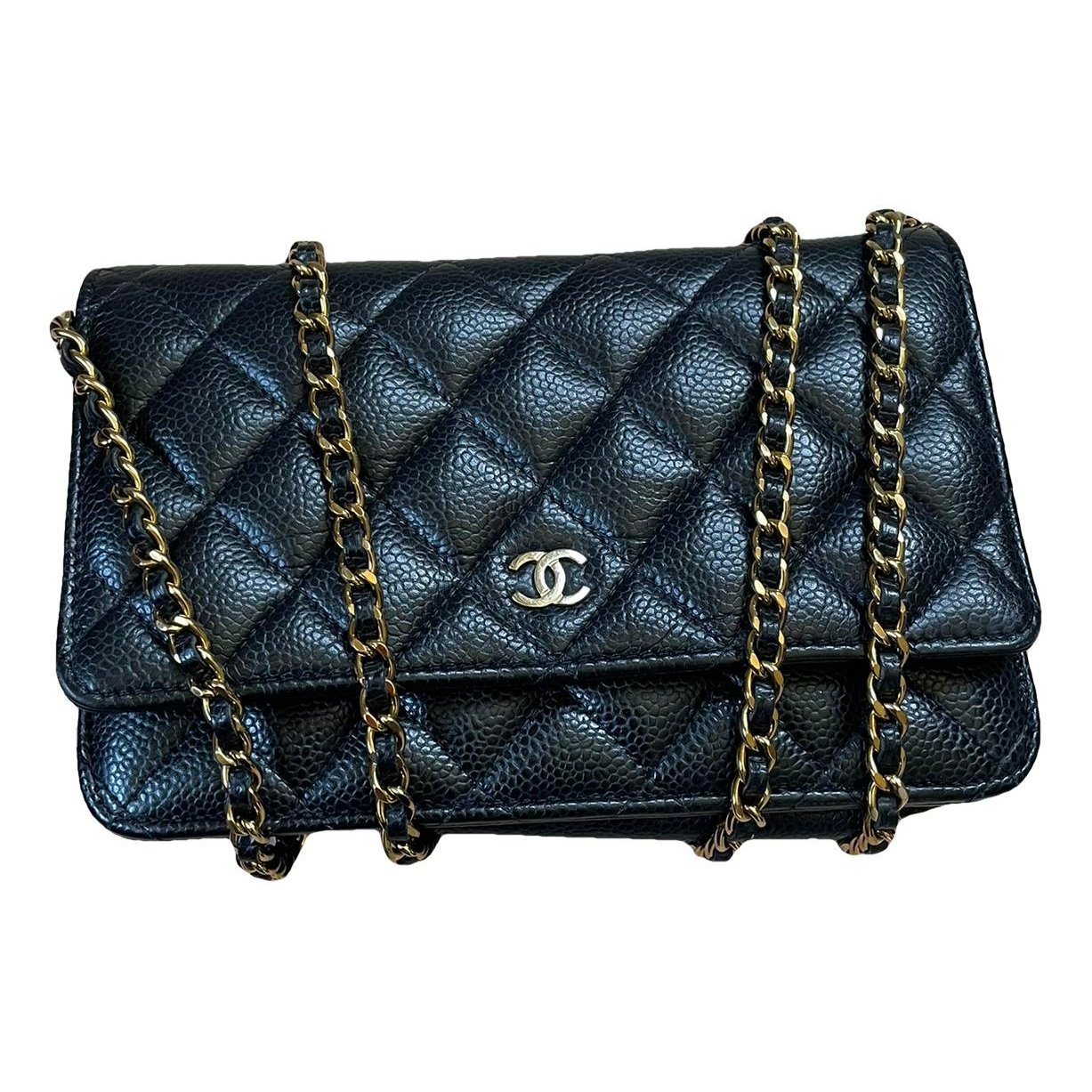 Wallet On Chain Timeless/Classique leather crossbody bag