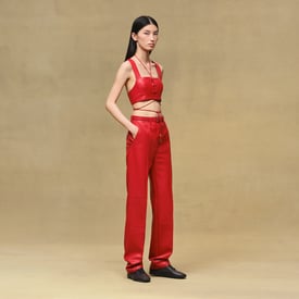 Straight leg pants