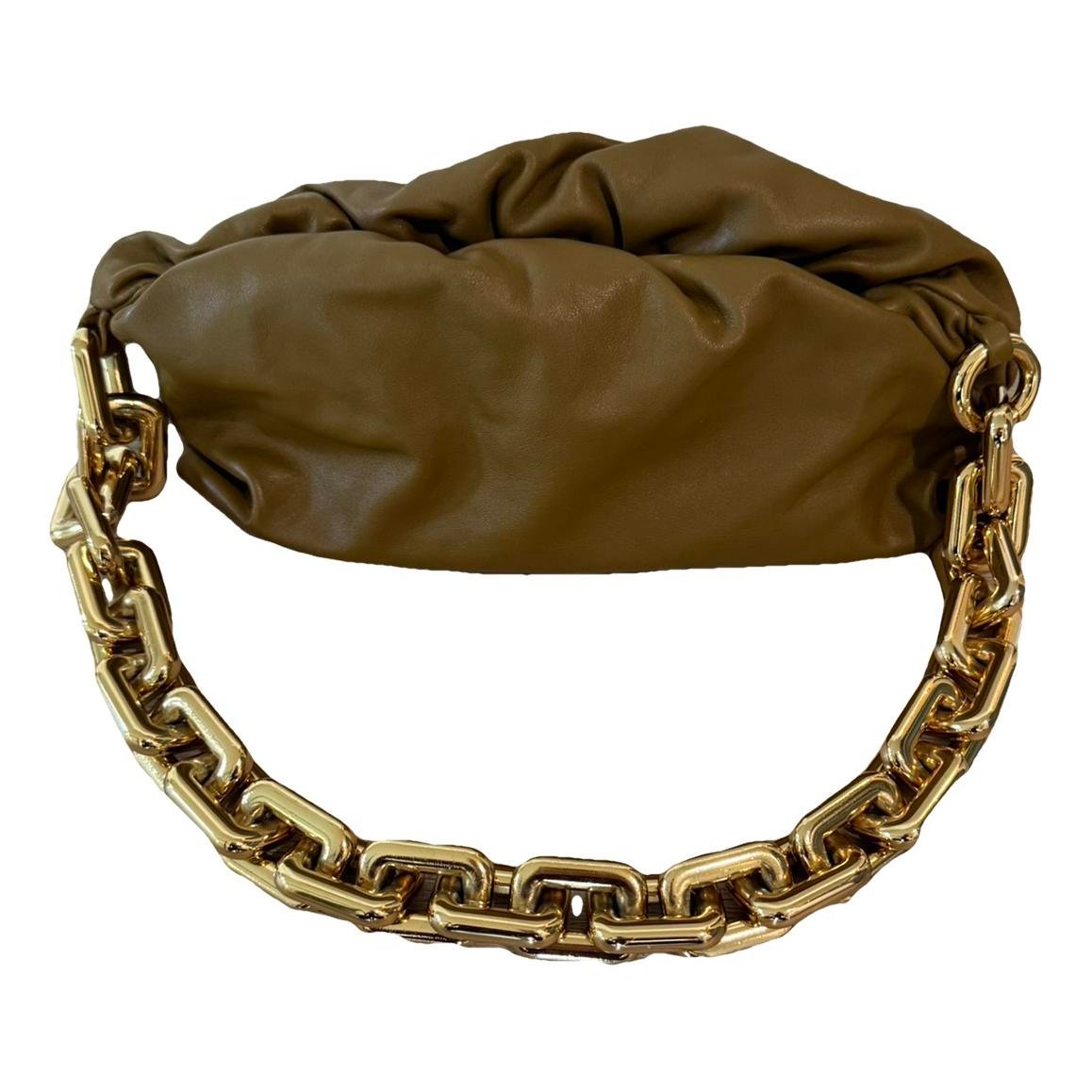 Chain Pouch leather handbag