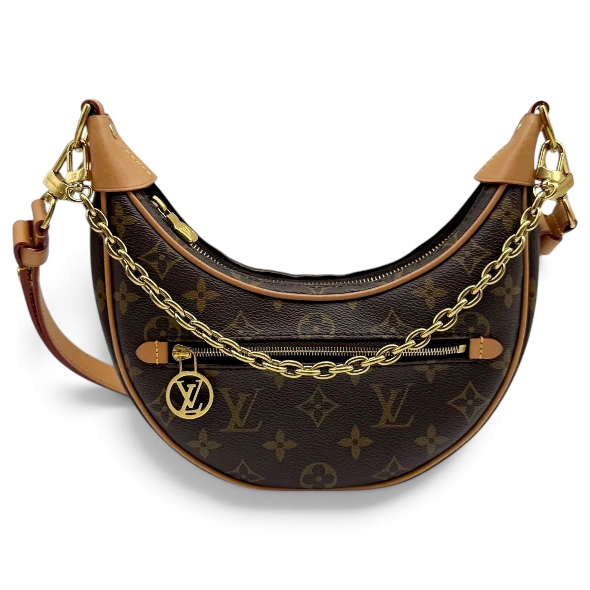 Loop cloth crossbody bag