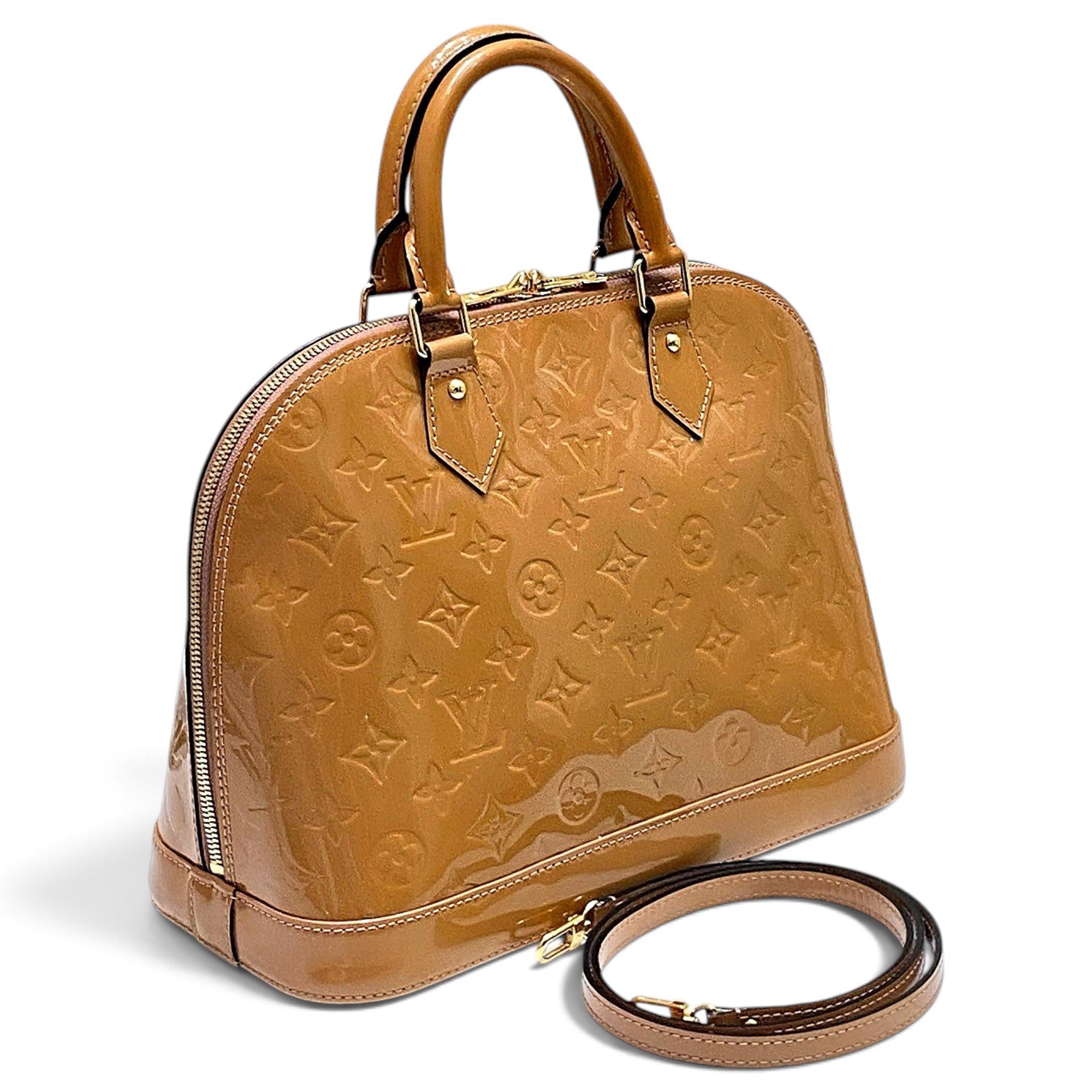 Alma patent leather crossbody bag