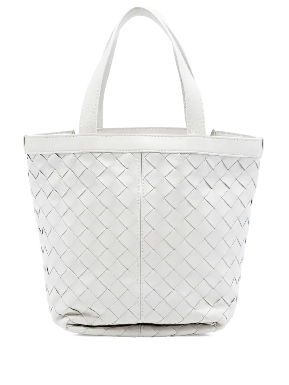 2012-2026 Small Nappa Intrecciato Flip Flap tote bag