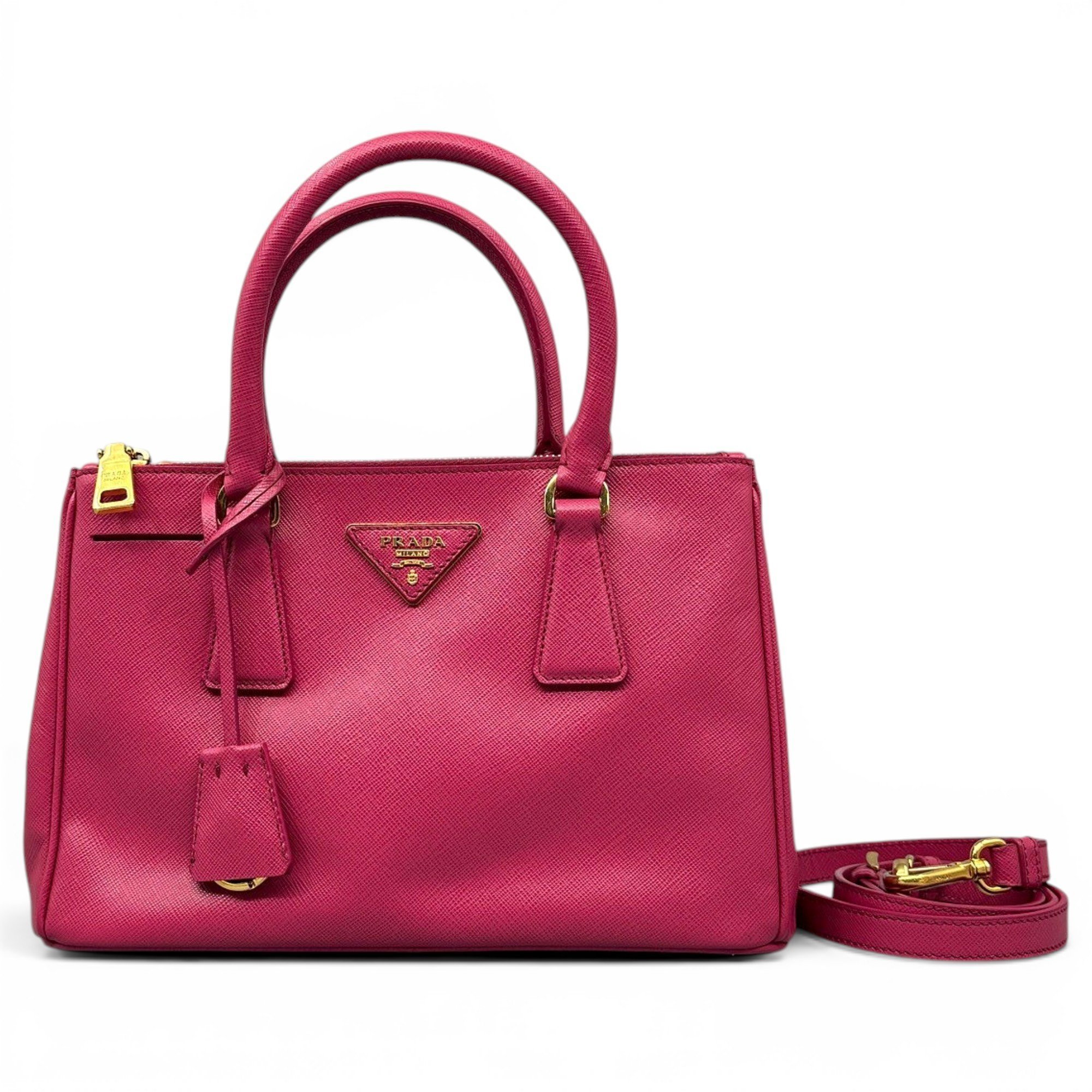 Galleria leather handbag