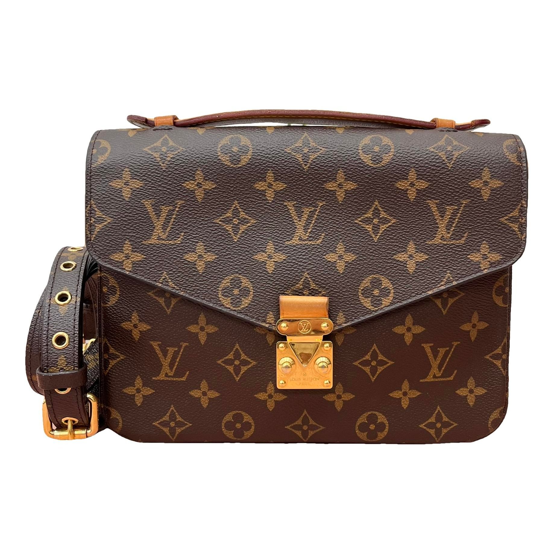 Metis leather handbag