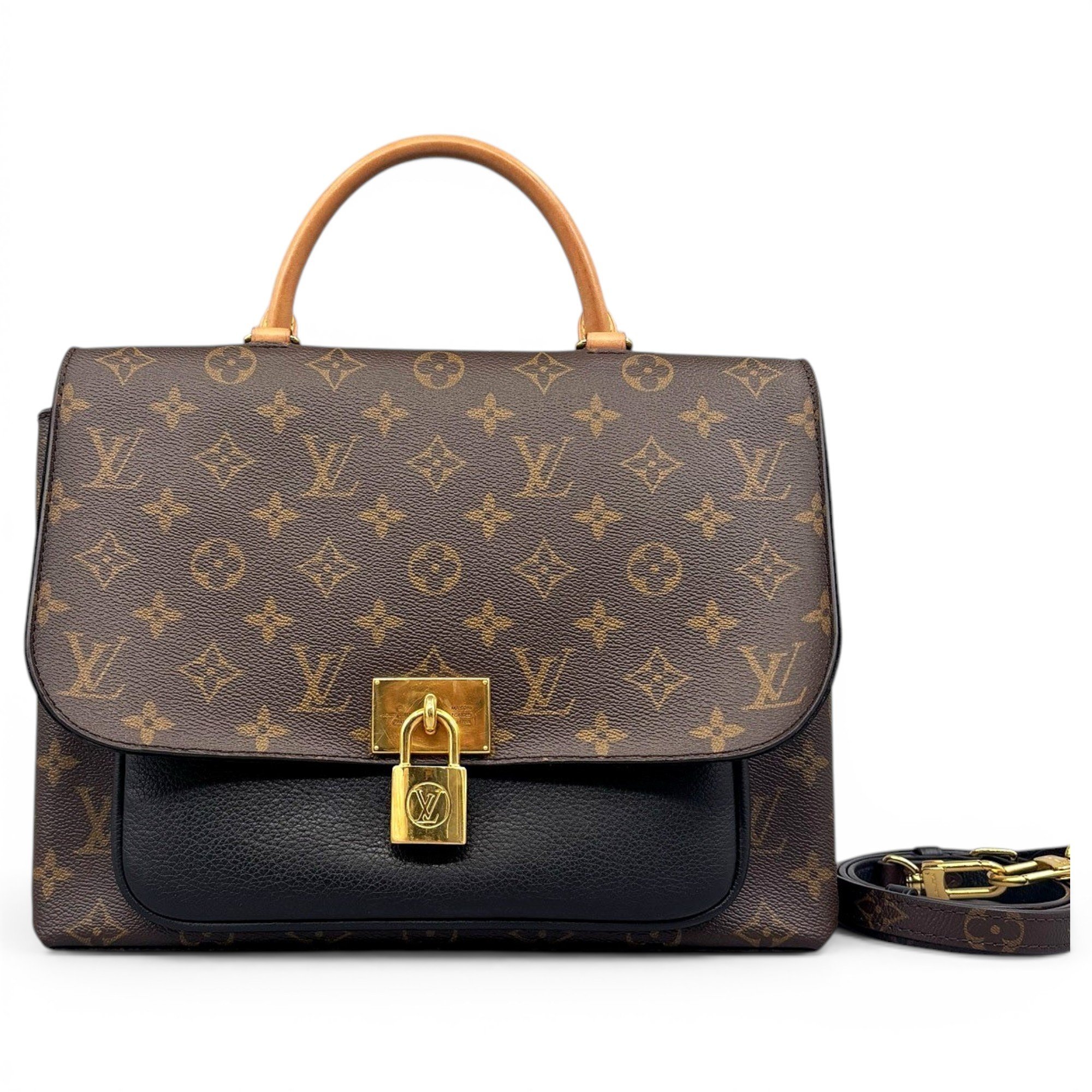 Locky BB leather handbag