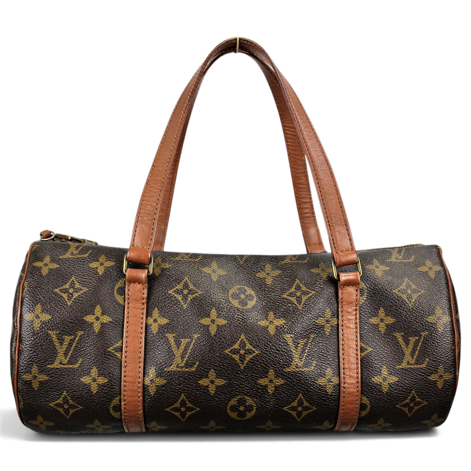 Papillon leather handbag