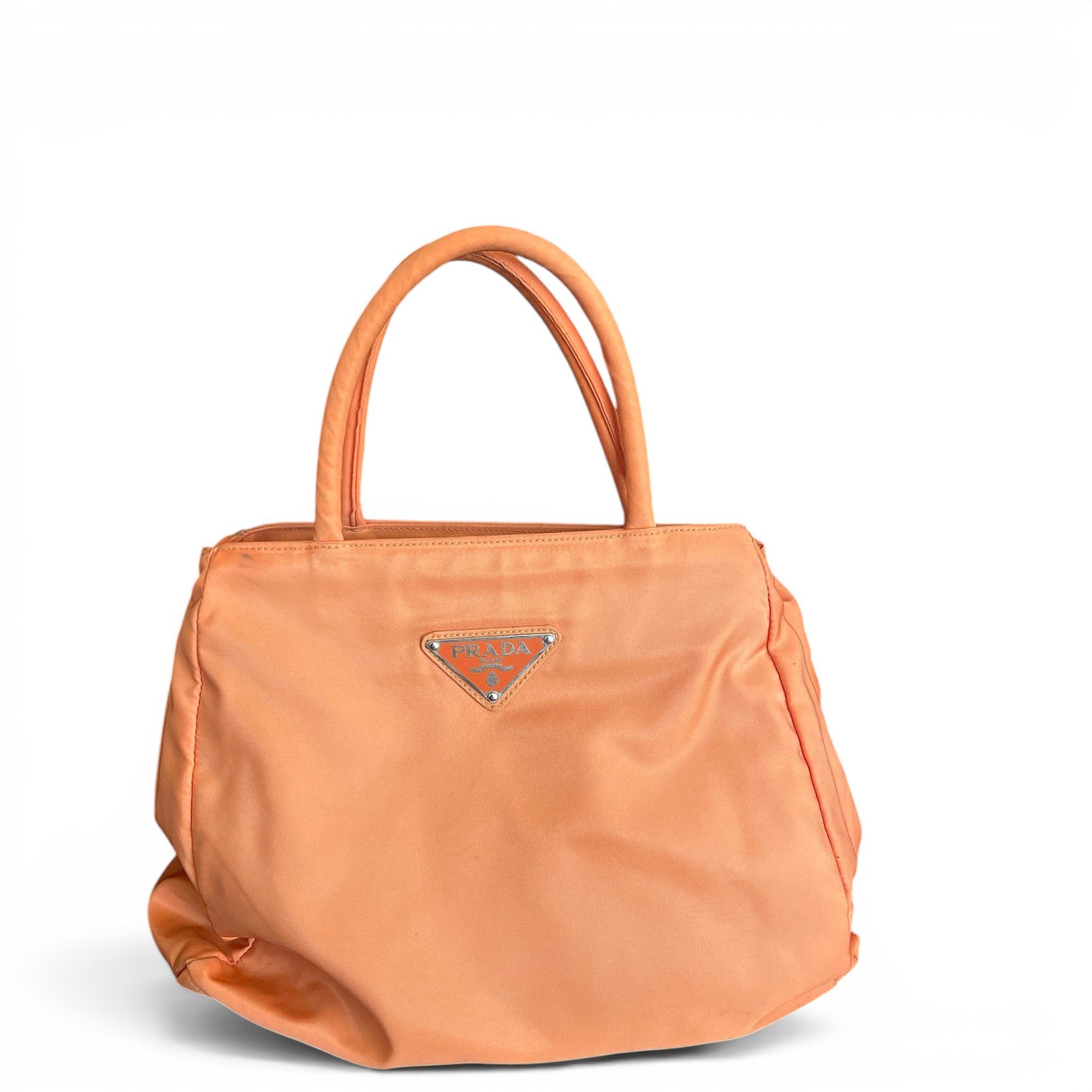 Vinyl handbag