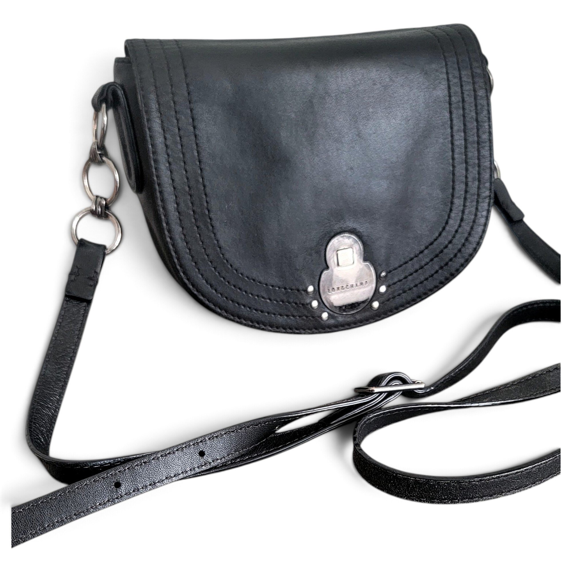 Cavalcade leather crossbody bag