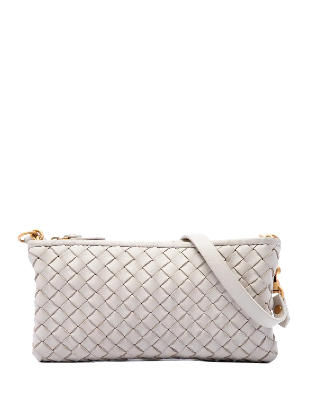 2012-2026 Nappa Intrecciato Pouch On Strap crossbody bag