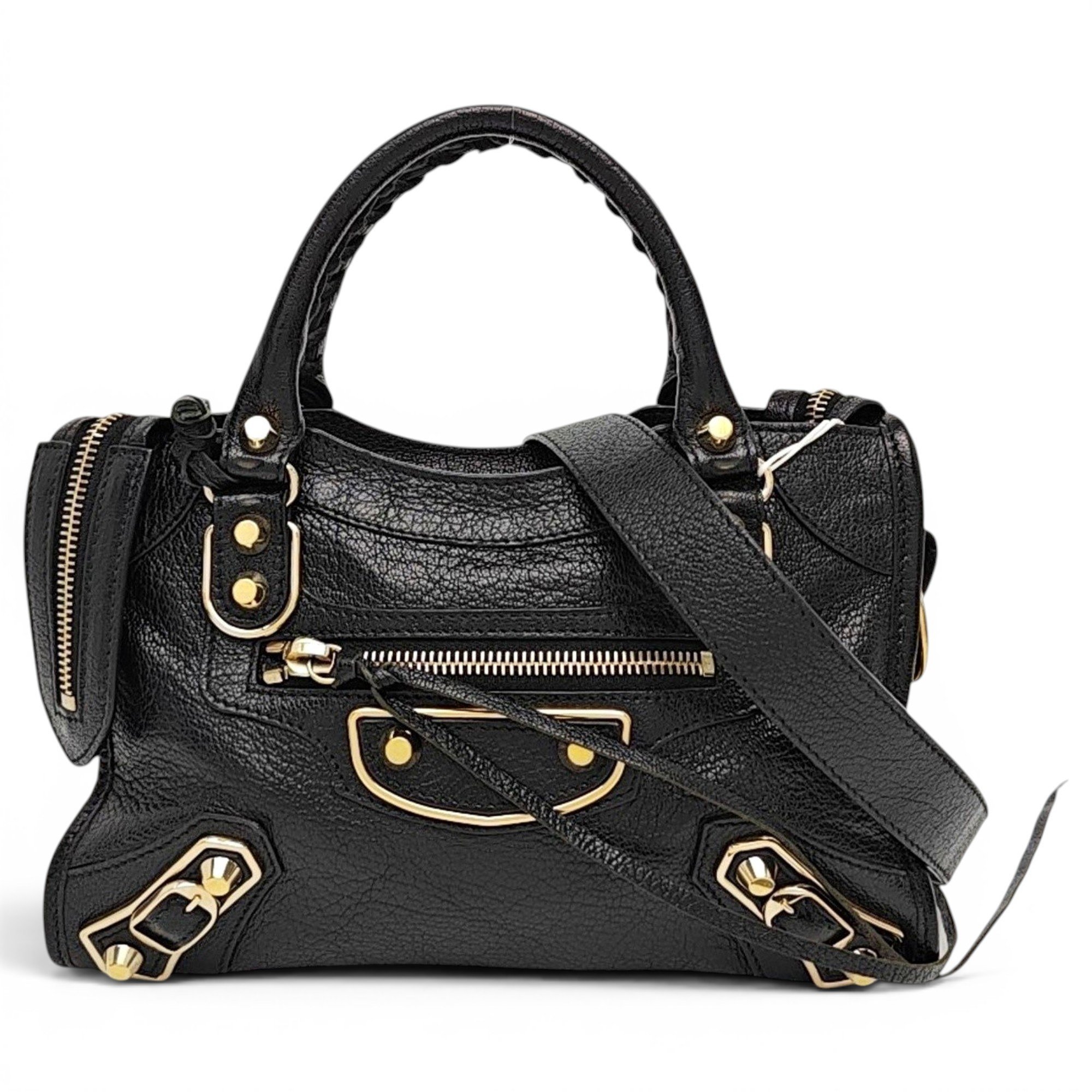 Leather handbag