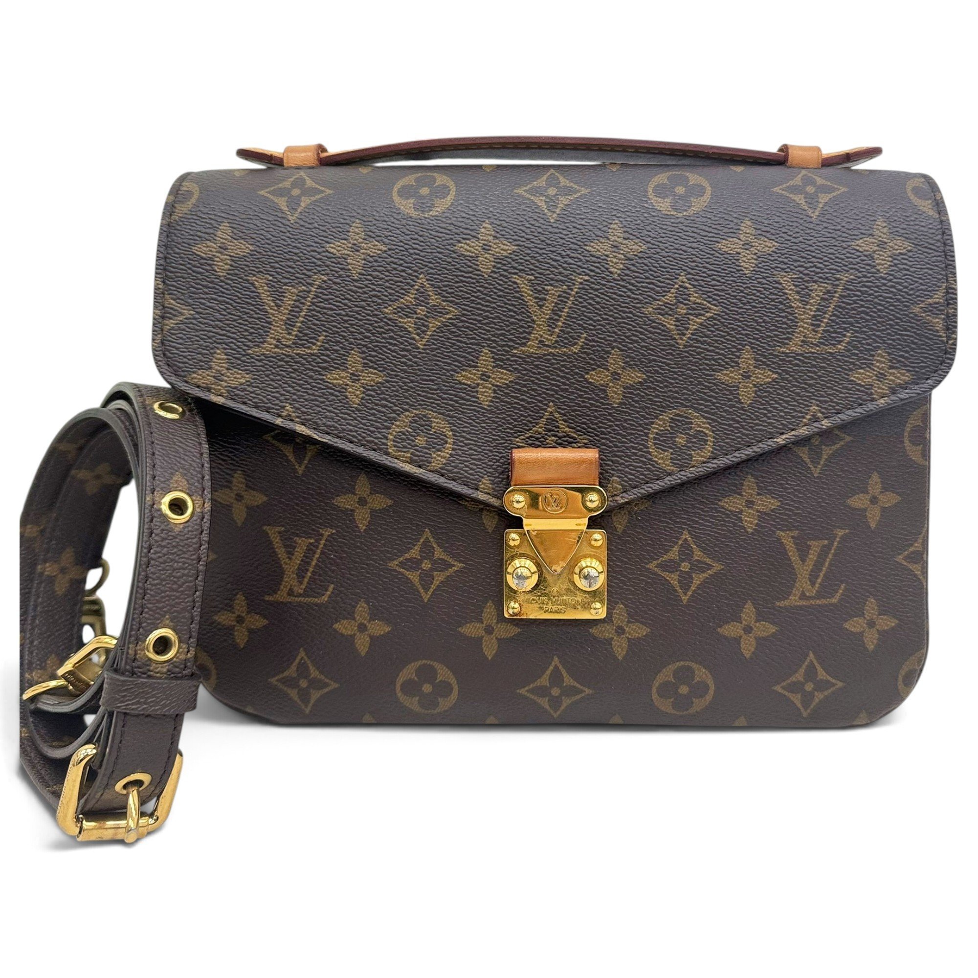 Metis leather crossbody bag