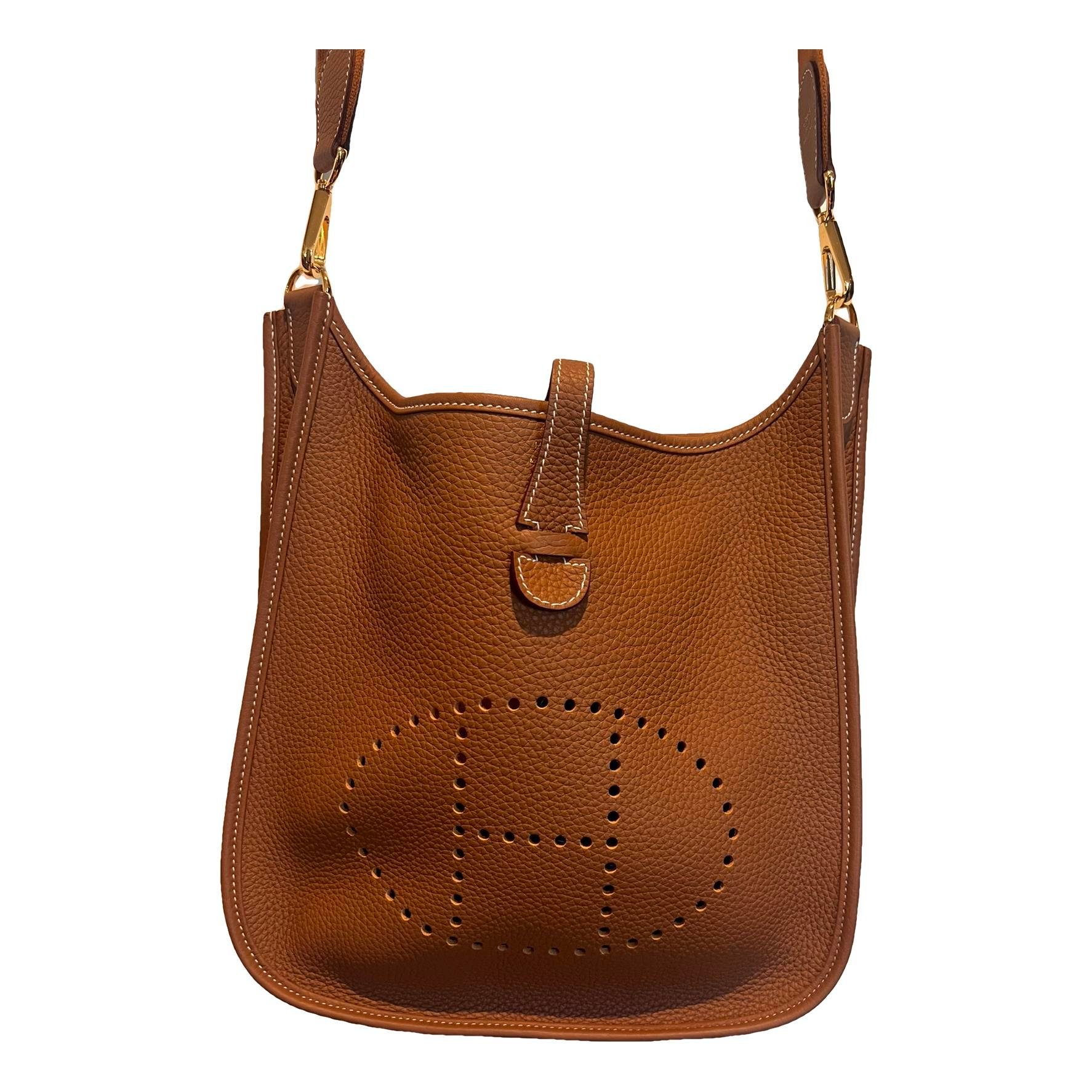 Evelyne leather crossbody bag