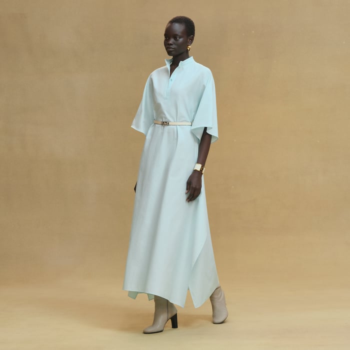 Vert Embrun "Mosaique" Prairie Dress
