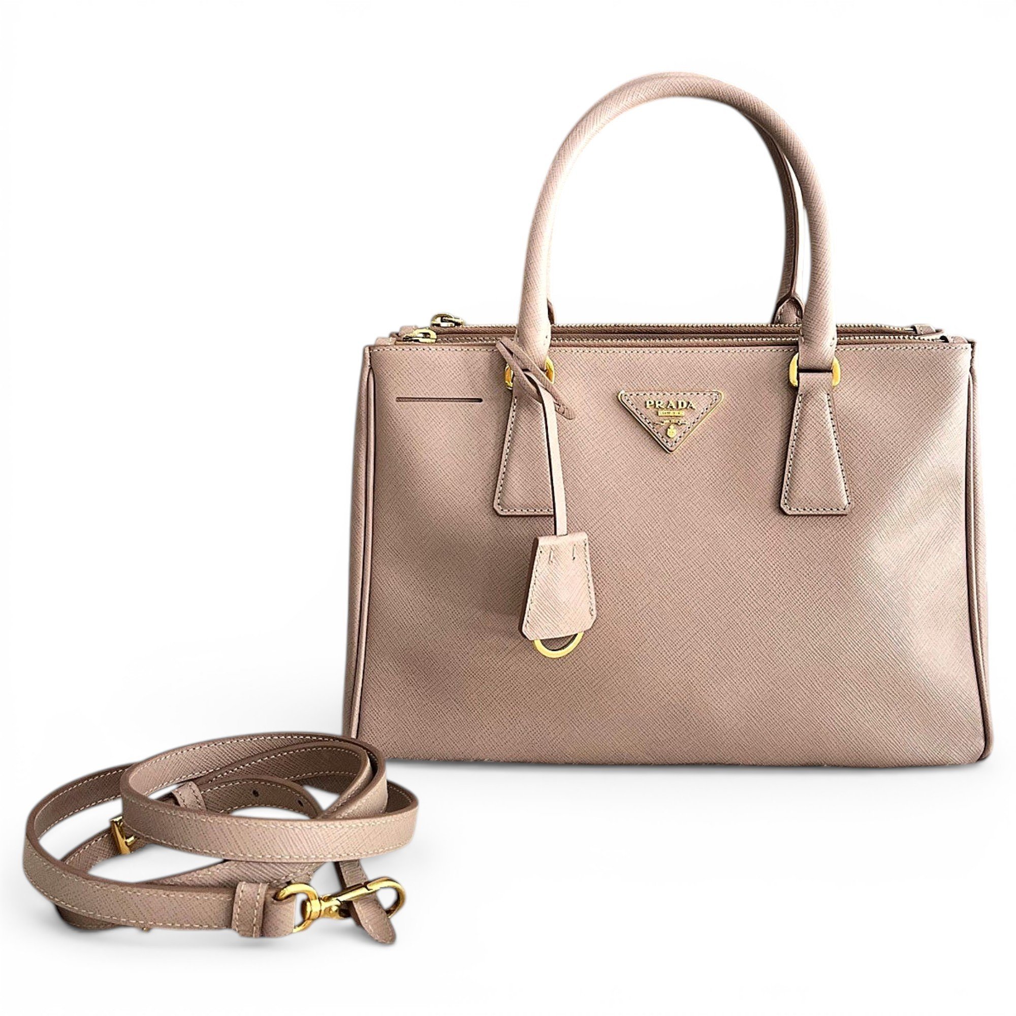 Leather handbag