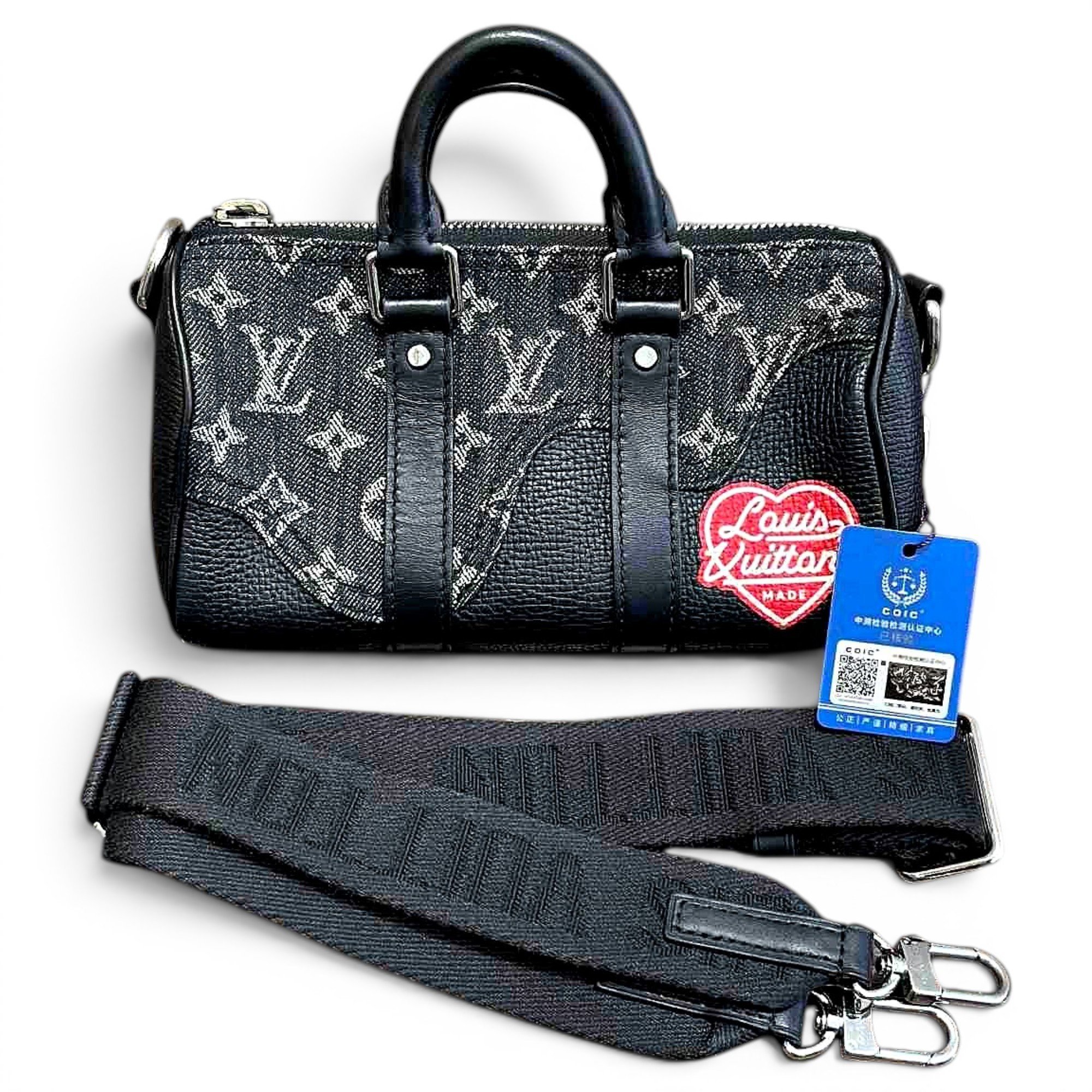 Leather crossbody bag