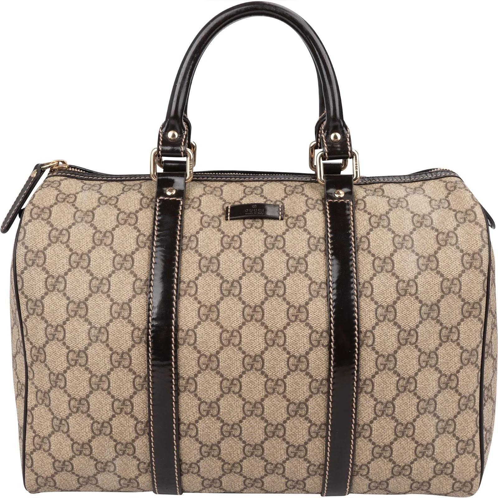 Boston leather handbag