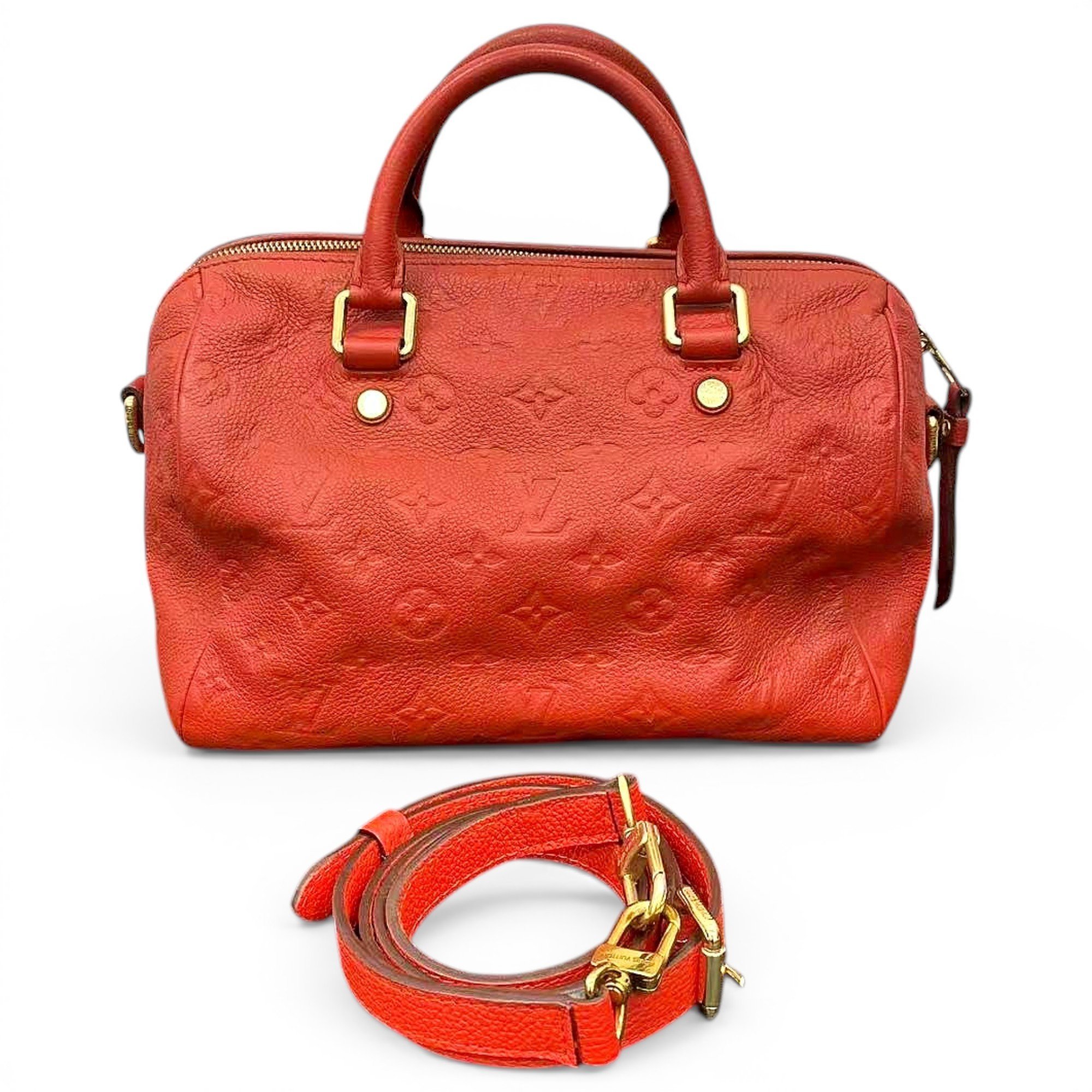 Speedy Bandoulière leather handbag