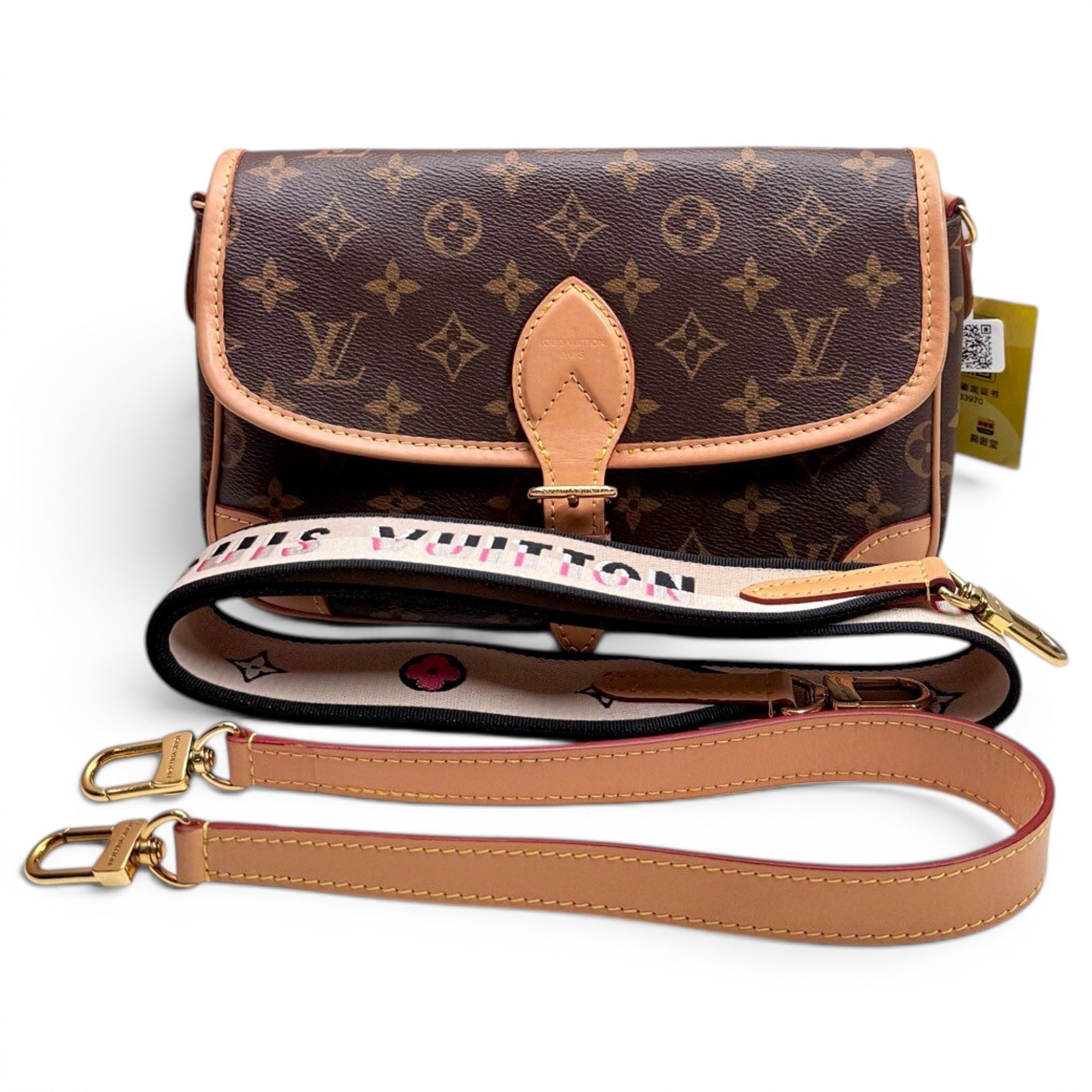 Diane leather crossbody bag