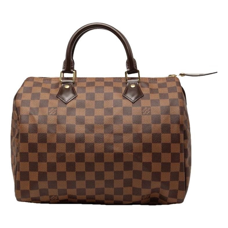Speedy leather handbag