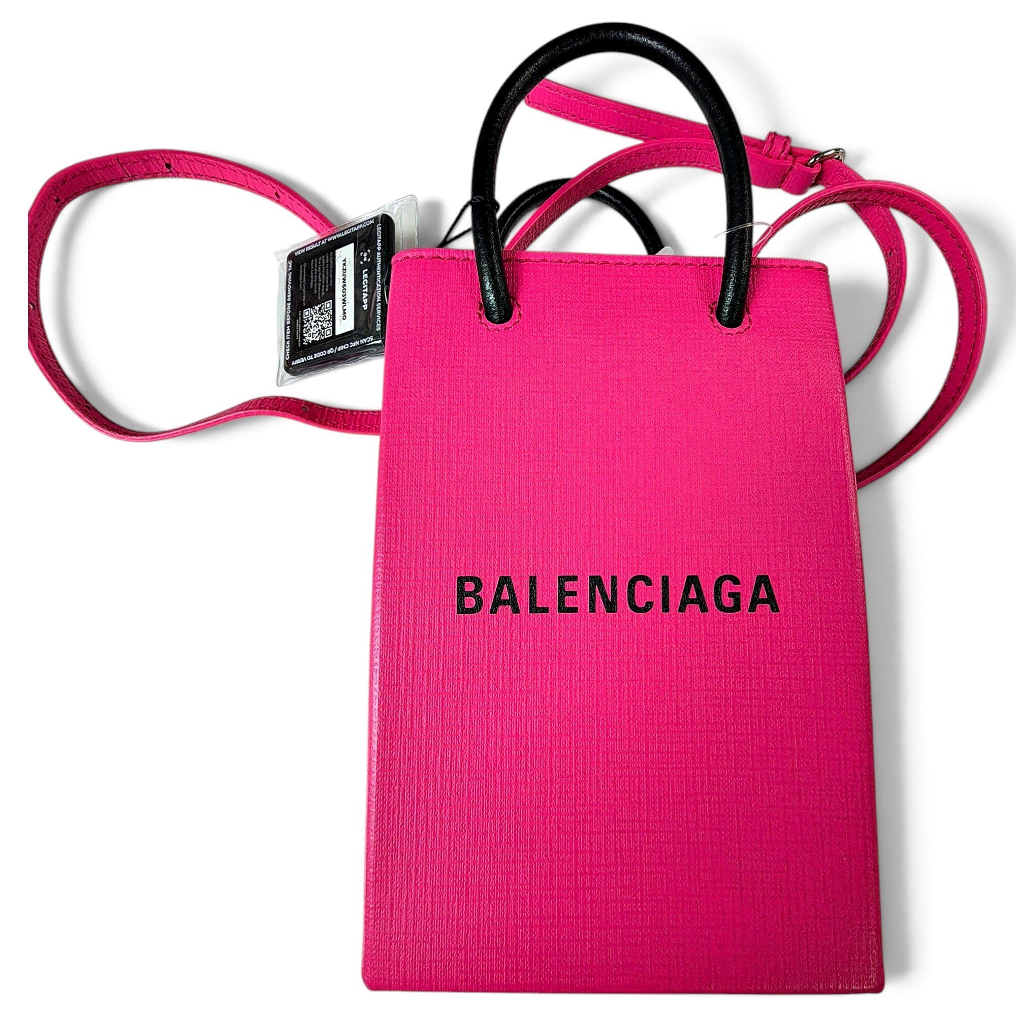 Shopping Phone Holder leather crossbody bag