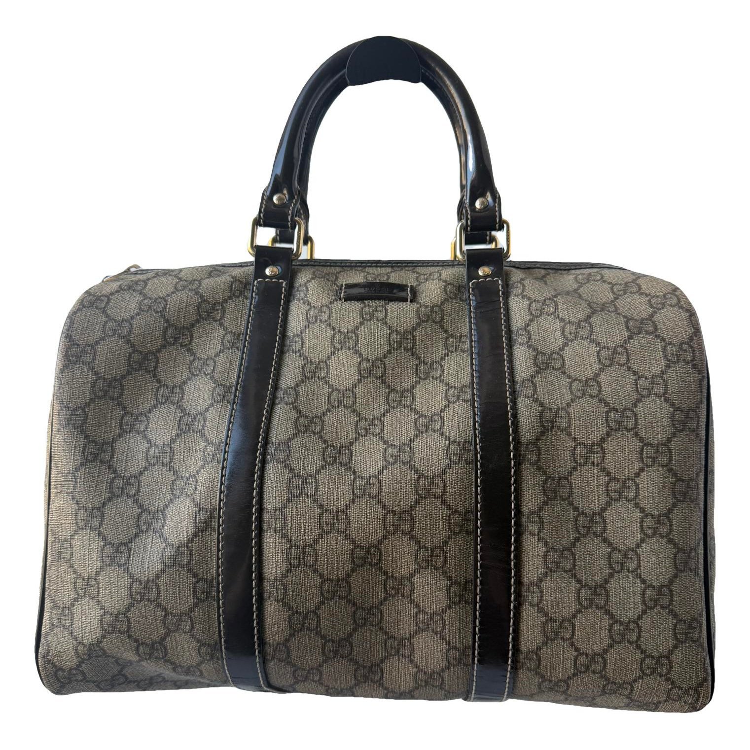 Boston leather handbag