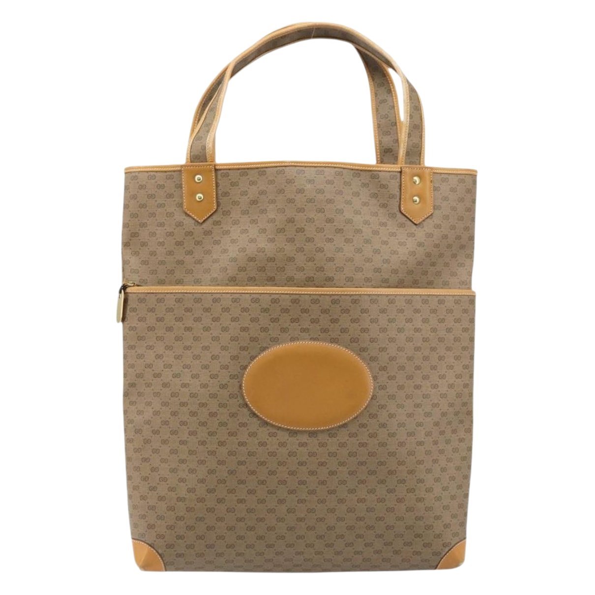Leather tote