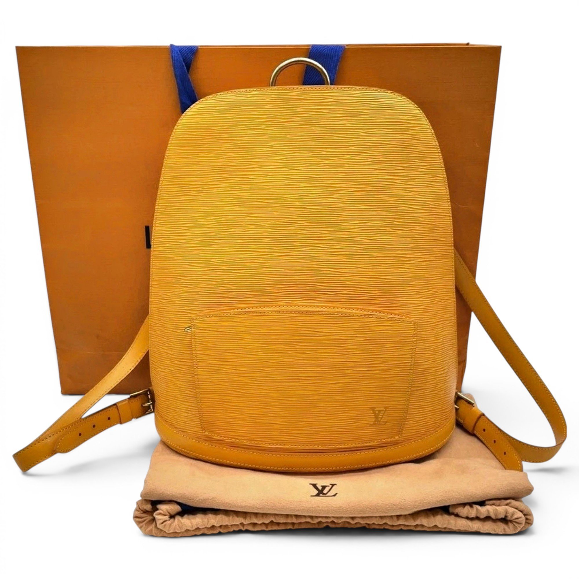 Gobelins Vintage leather backpack