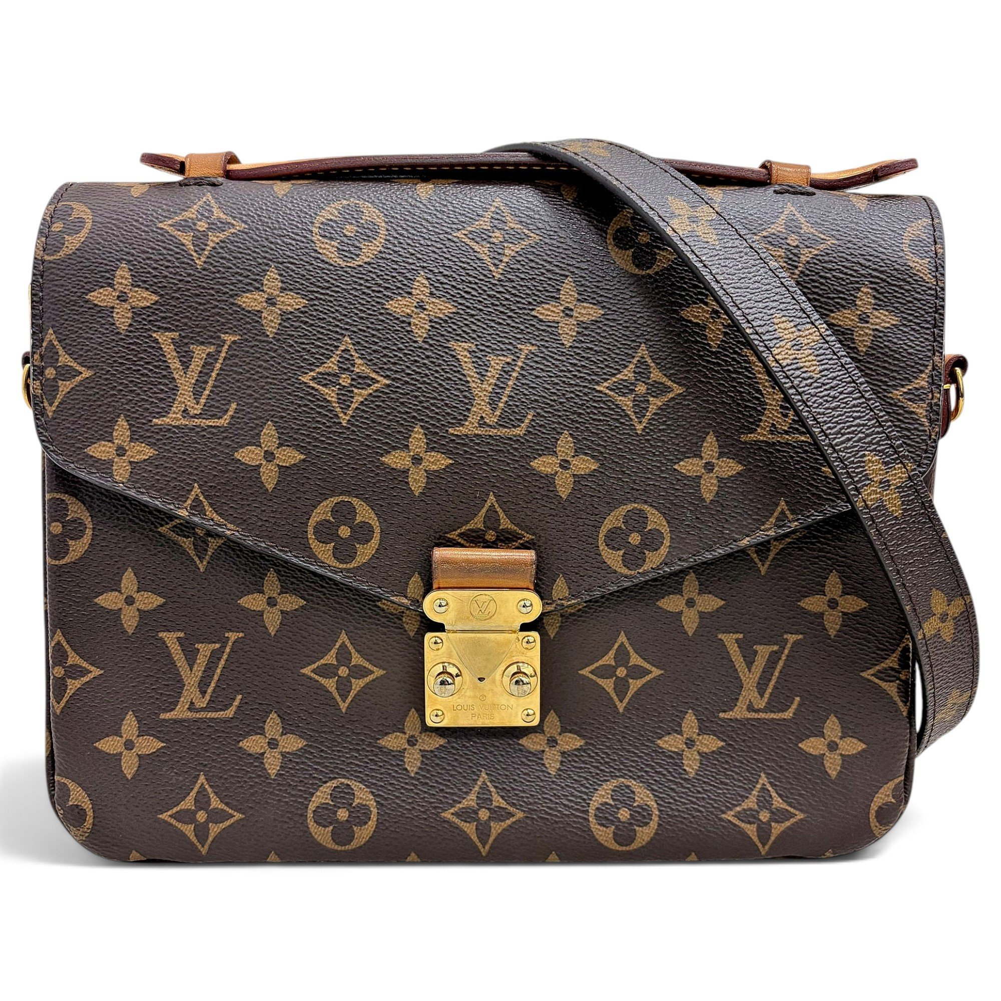 Metis leather handbag