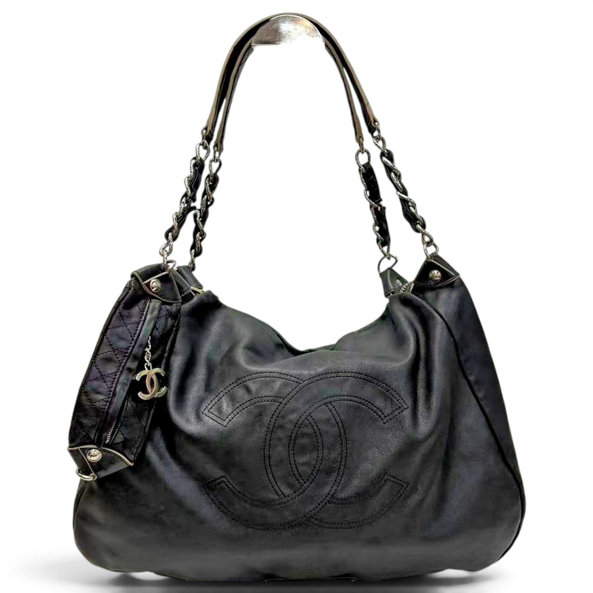 Leather handbag