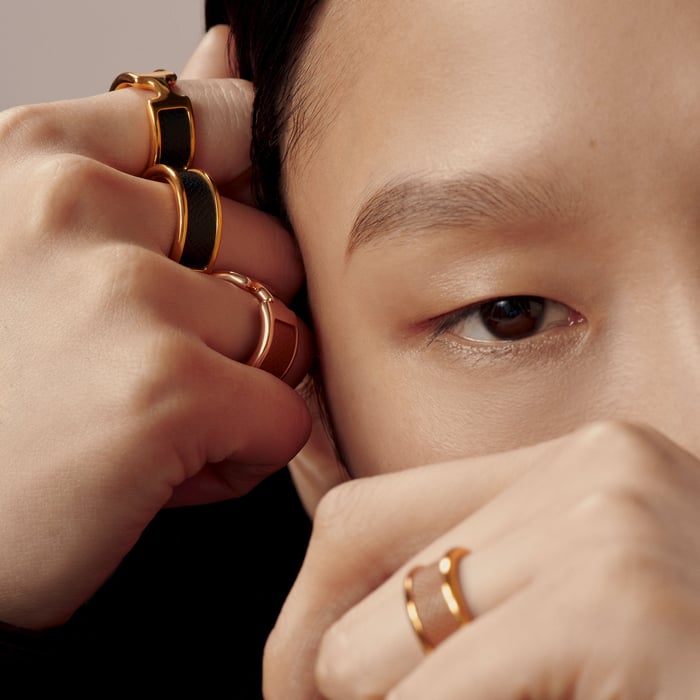 Gold Olympe Ring, Small Model
