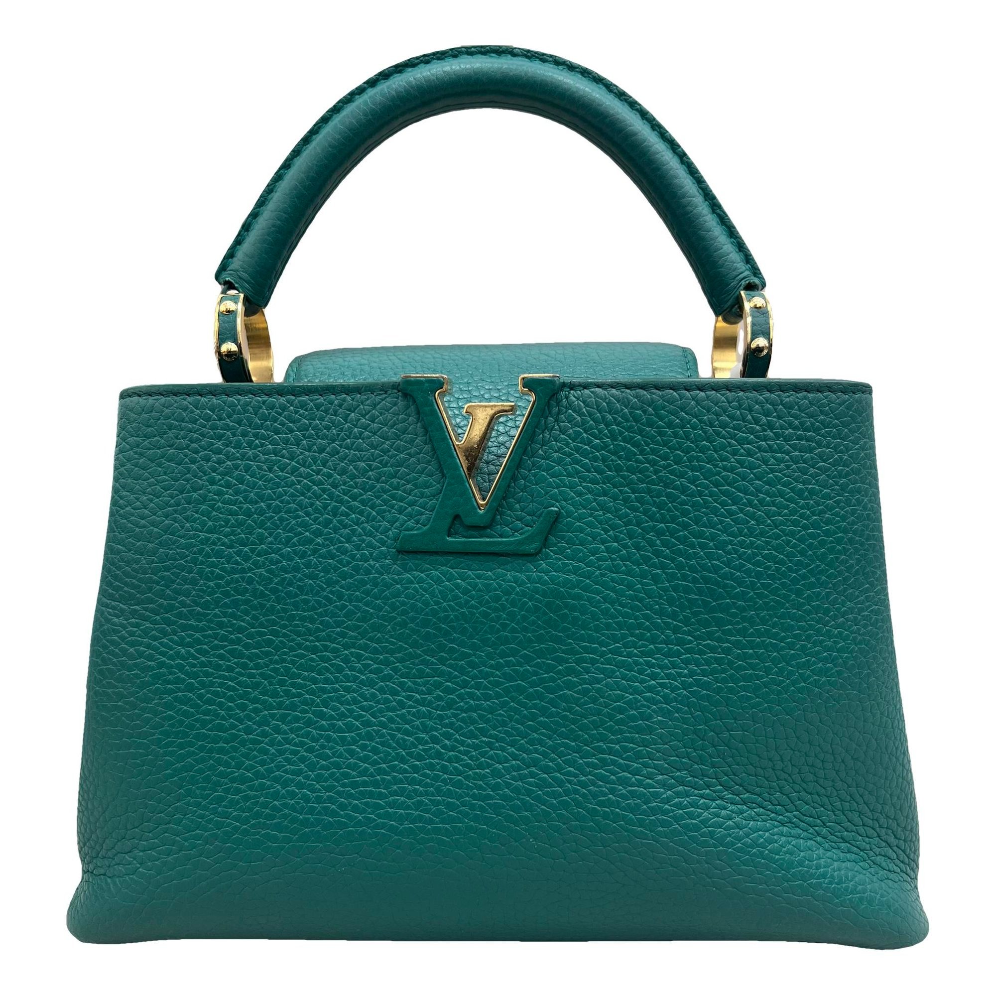 Capucines leather handbag
