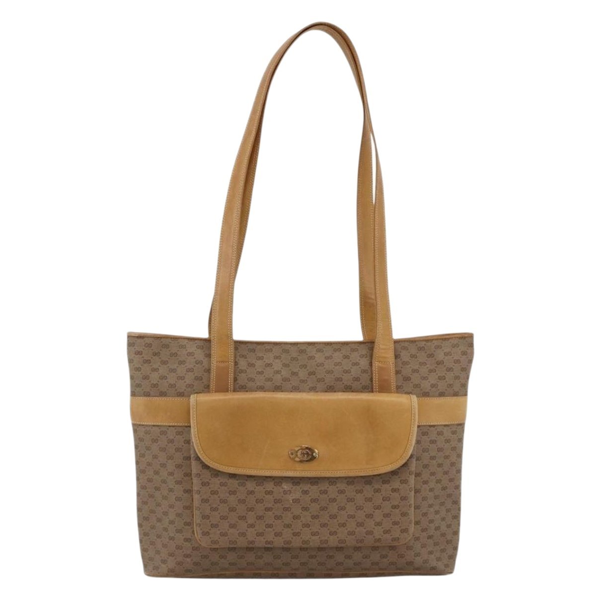 Leather tote