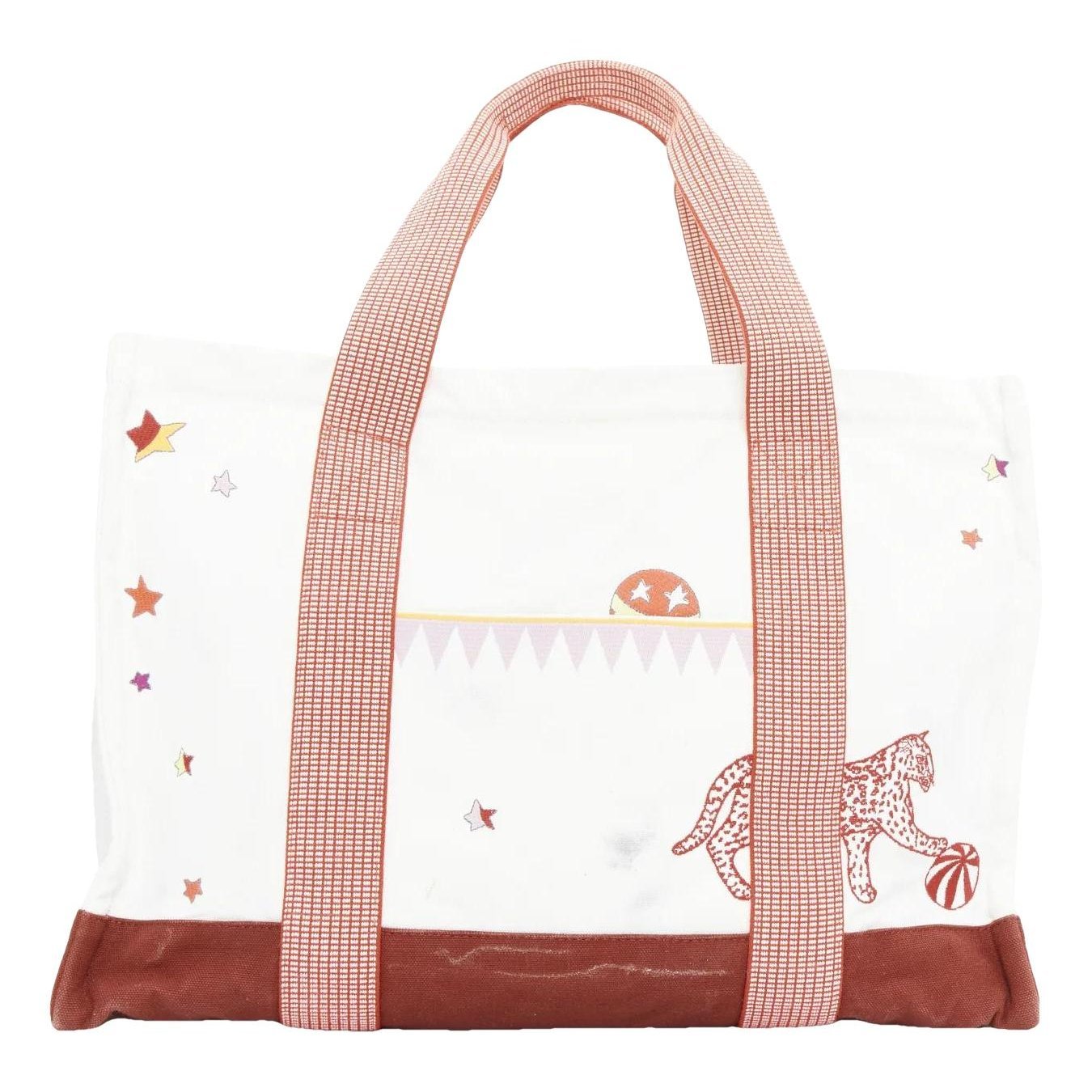 Hermes Cloth handbag
