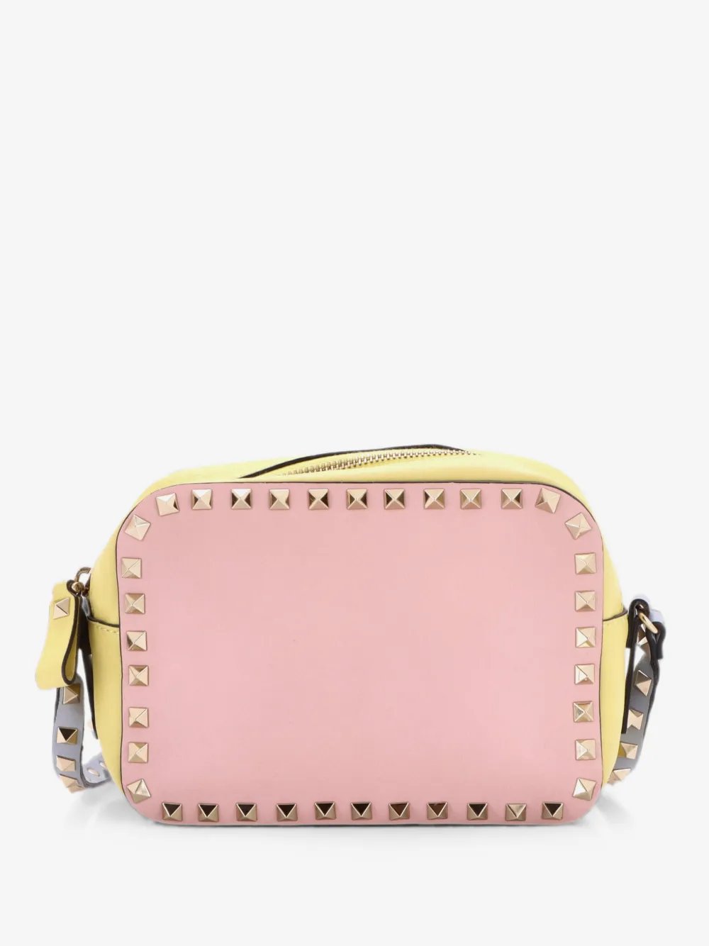 Rockstud Camera Leather crossbody bag