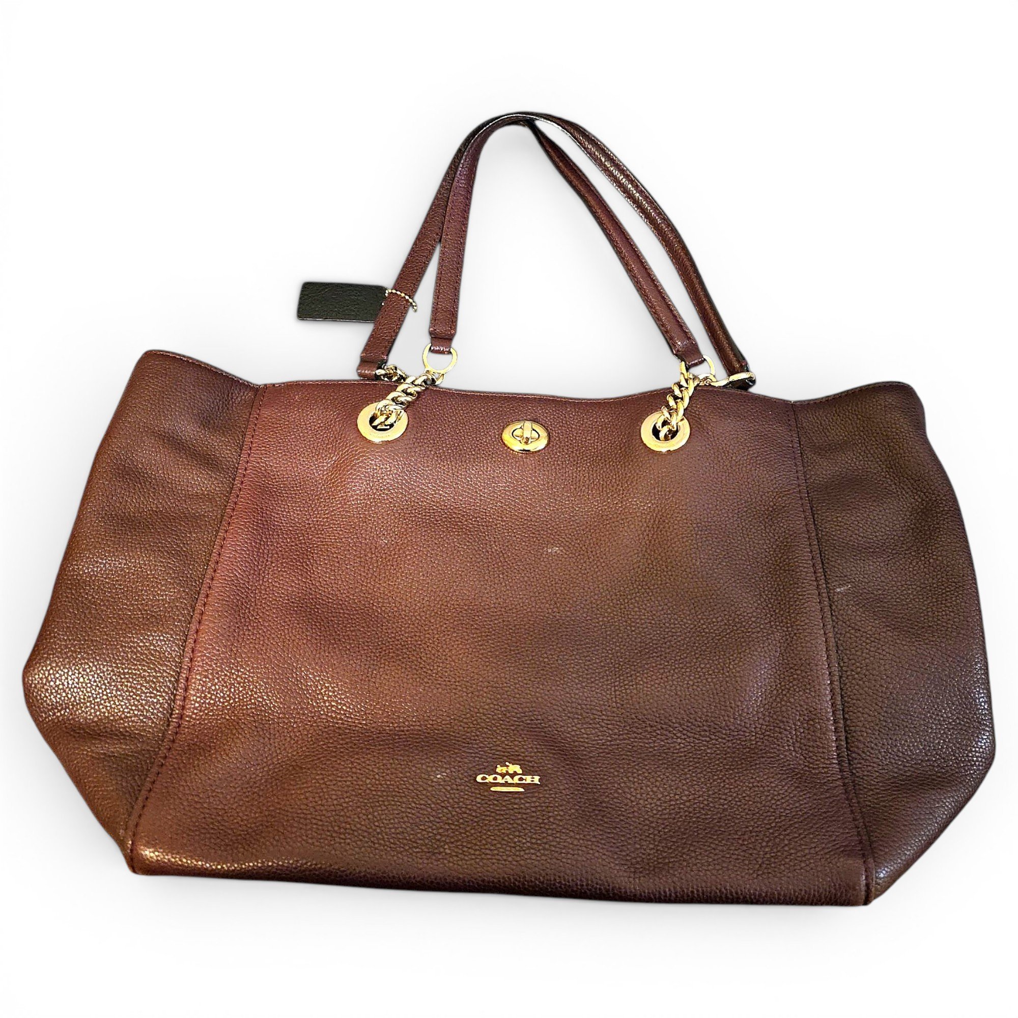 Leather handbag