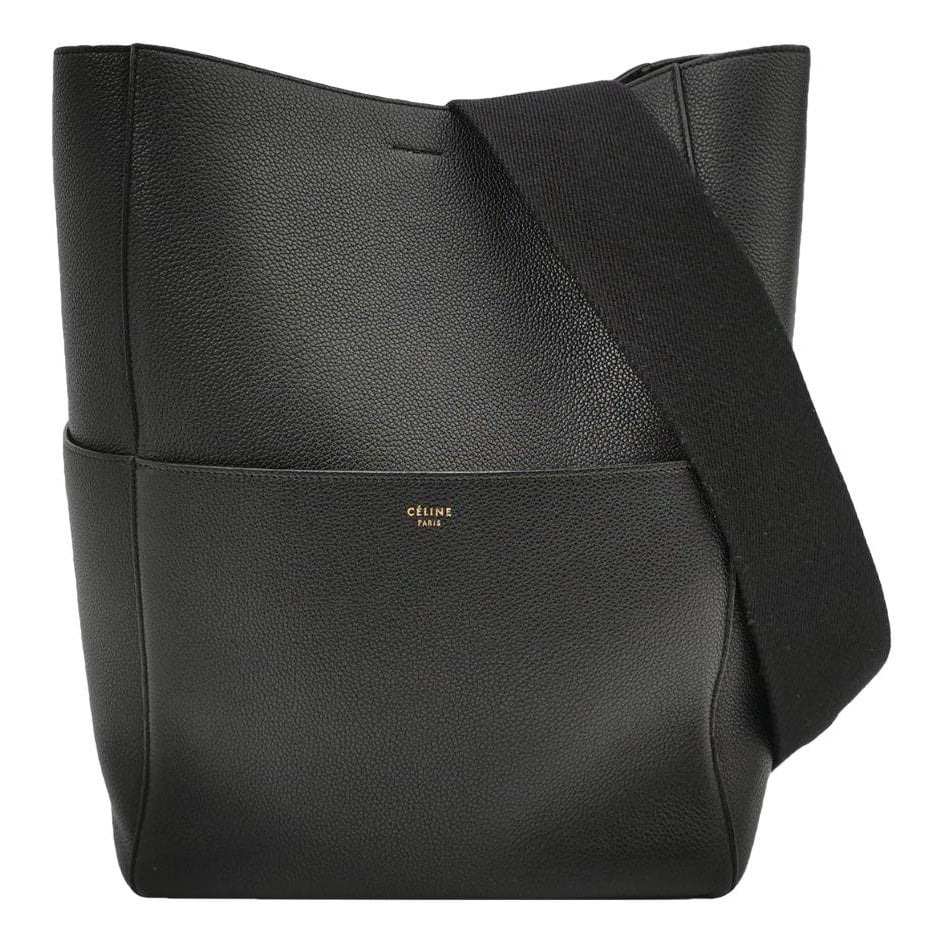 Seau Sangle leather tote