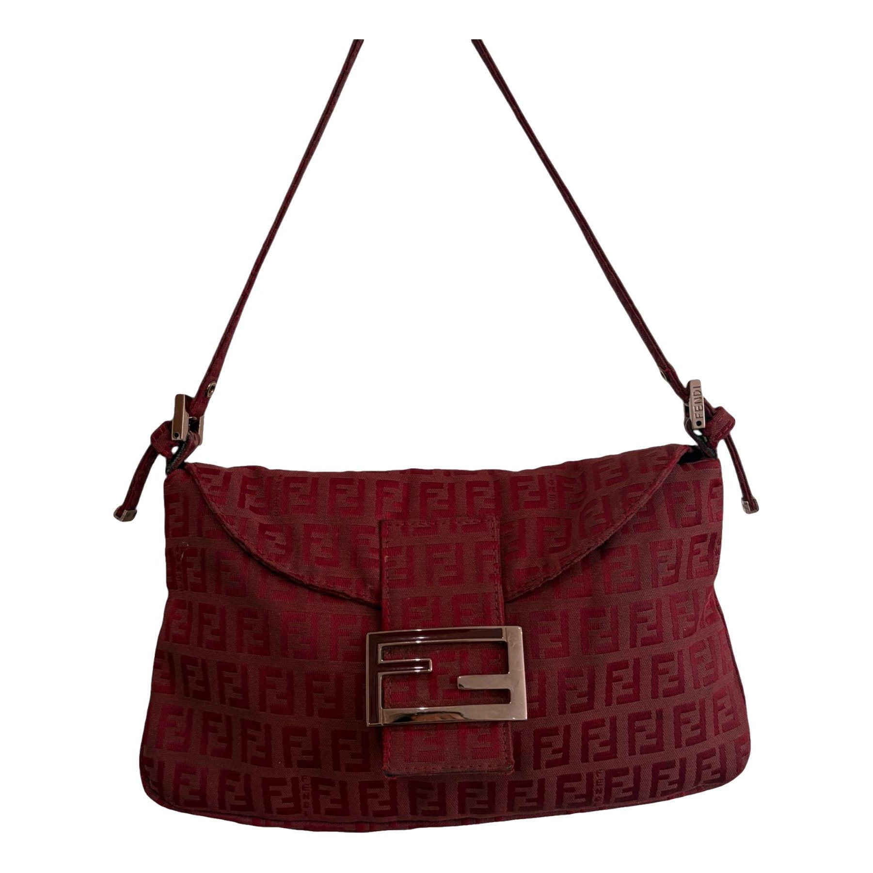 Baguette cloth clutch bag