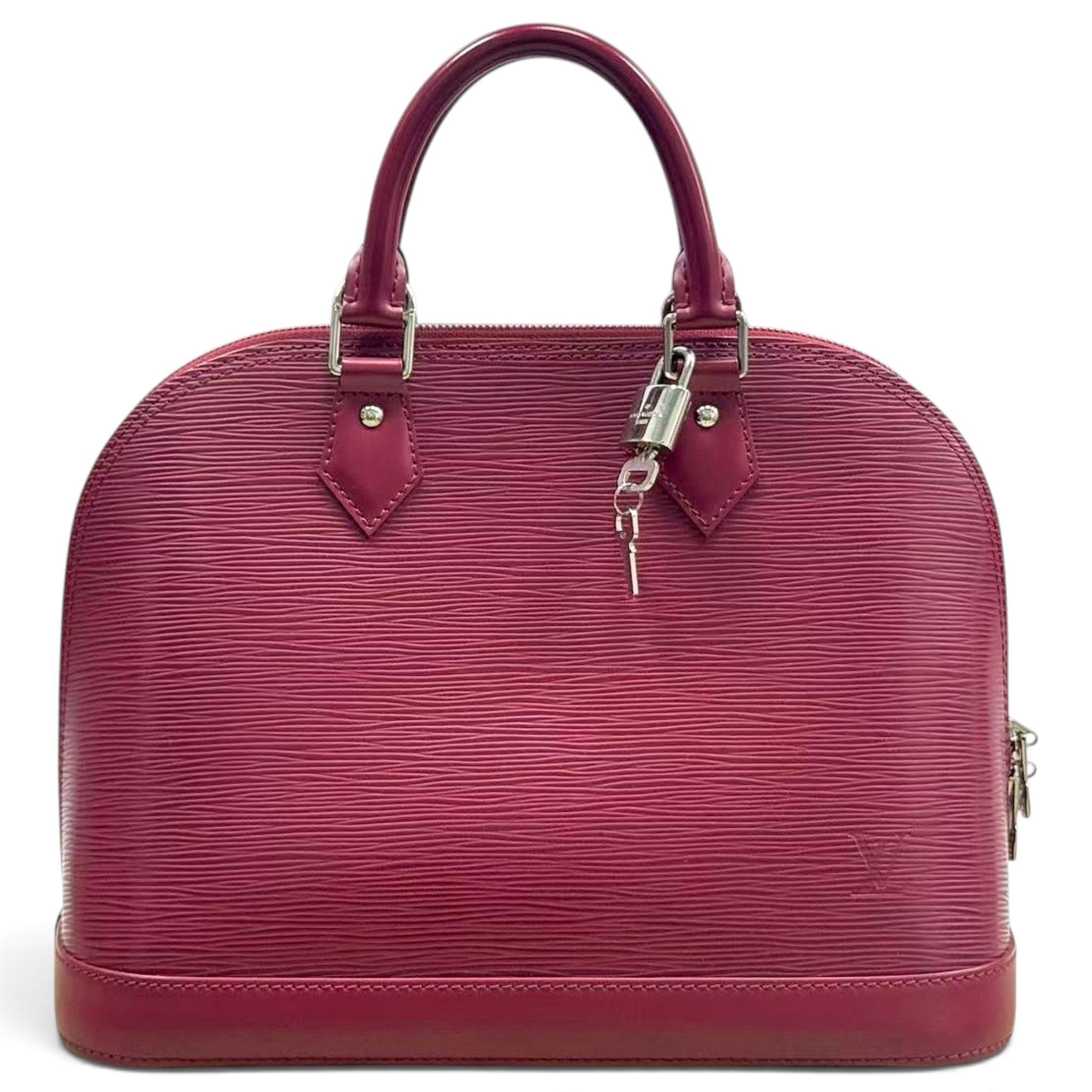 Alma leather handbag
