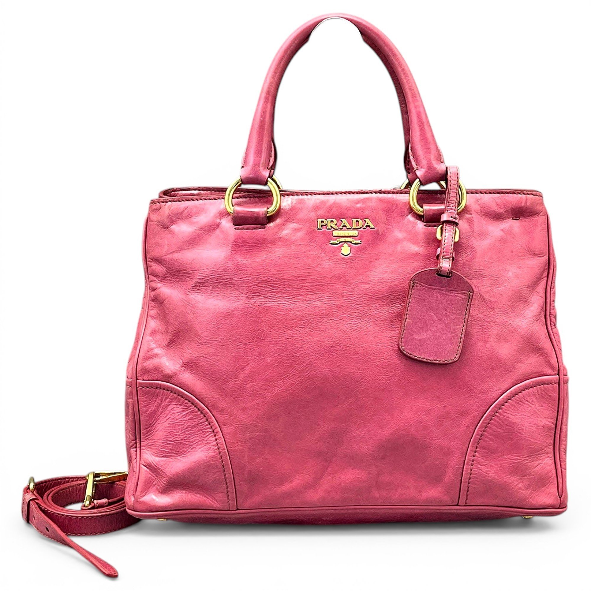 Galleria leather handbag
