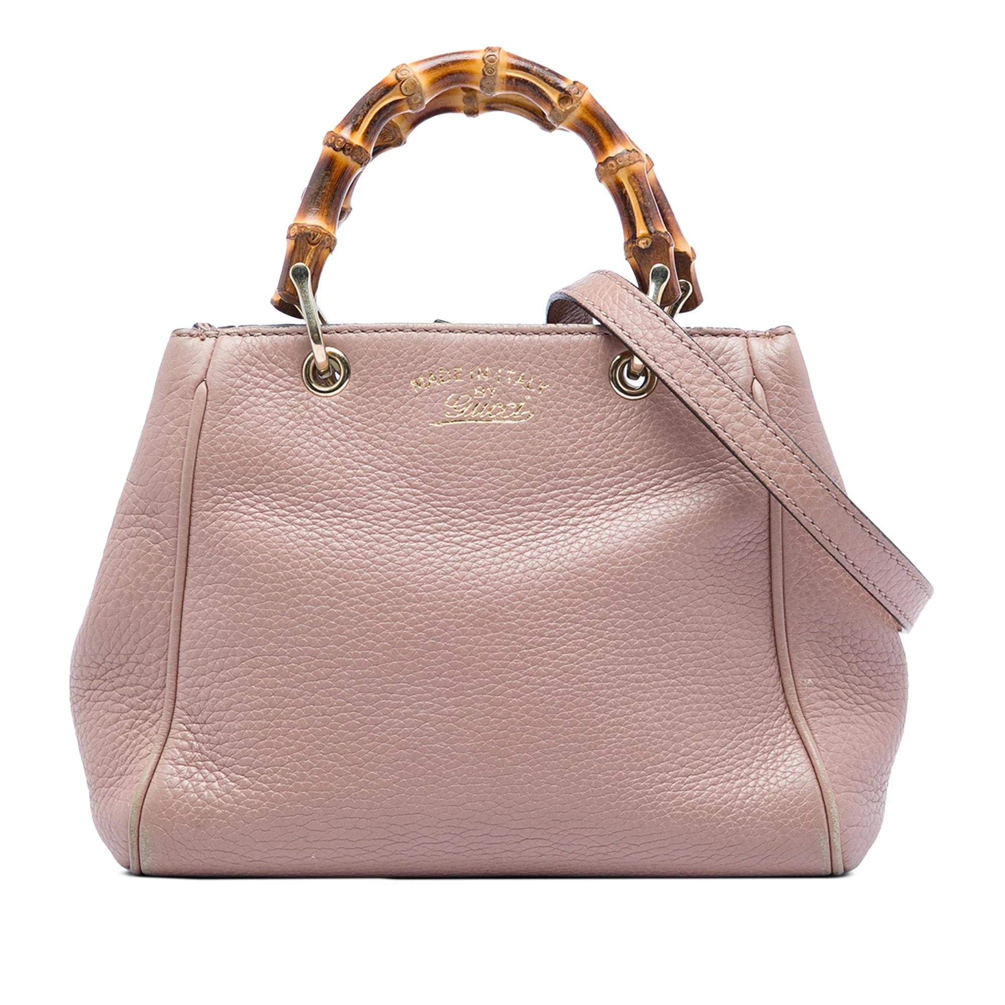 Bamboo Shopper pony-style calfskin handbag