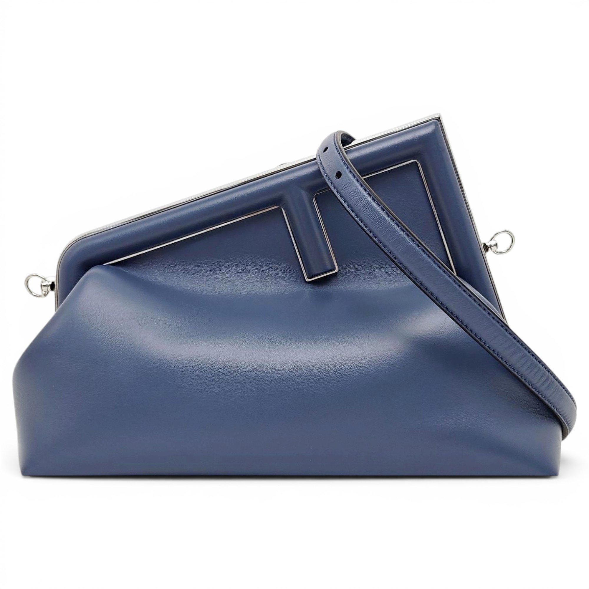First leather handbag