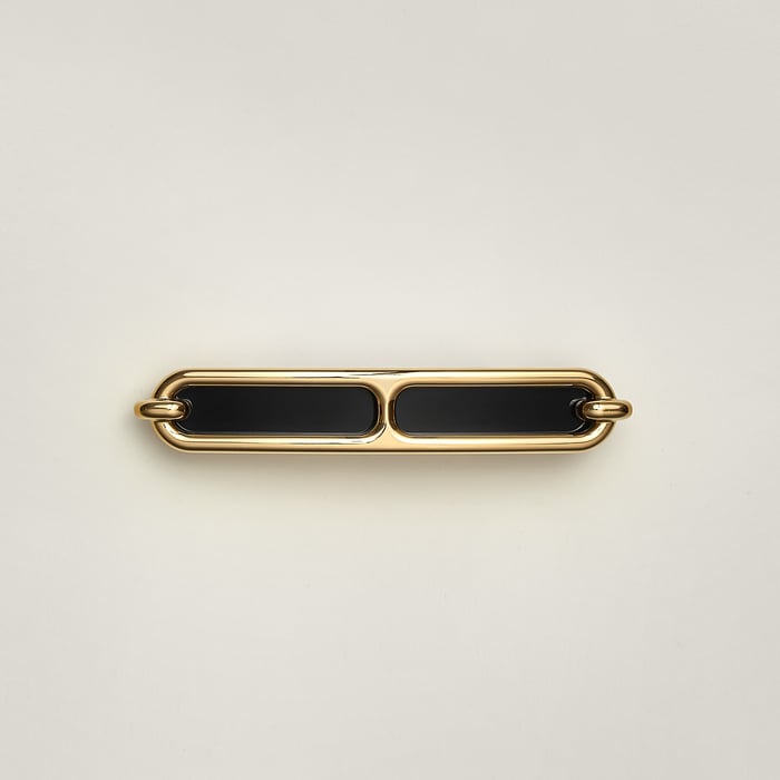 Noir Roulis PM Hair Clip