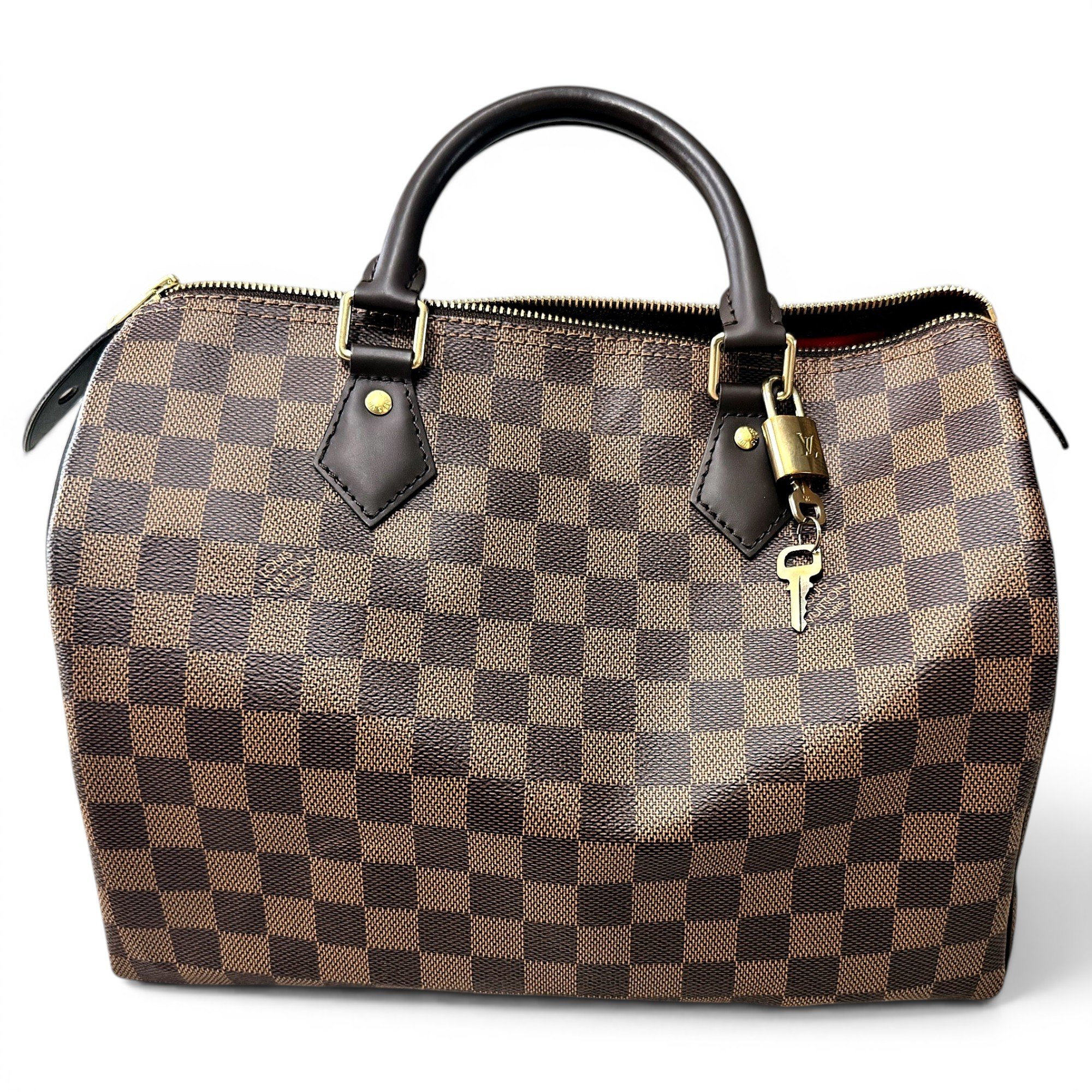 Louis Vuitton Speedy leather handbag