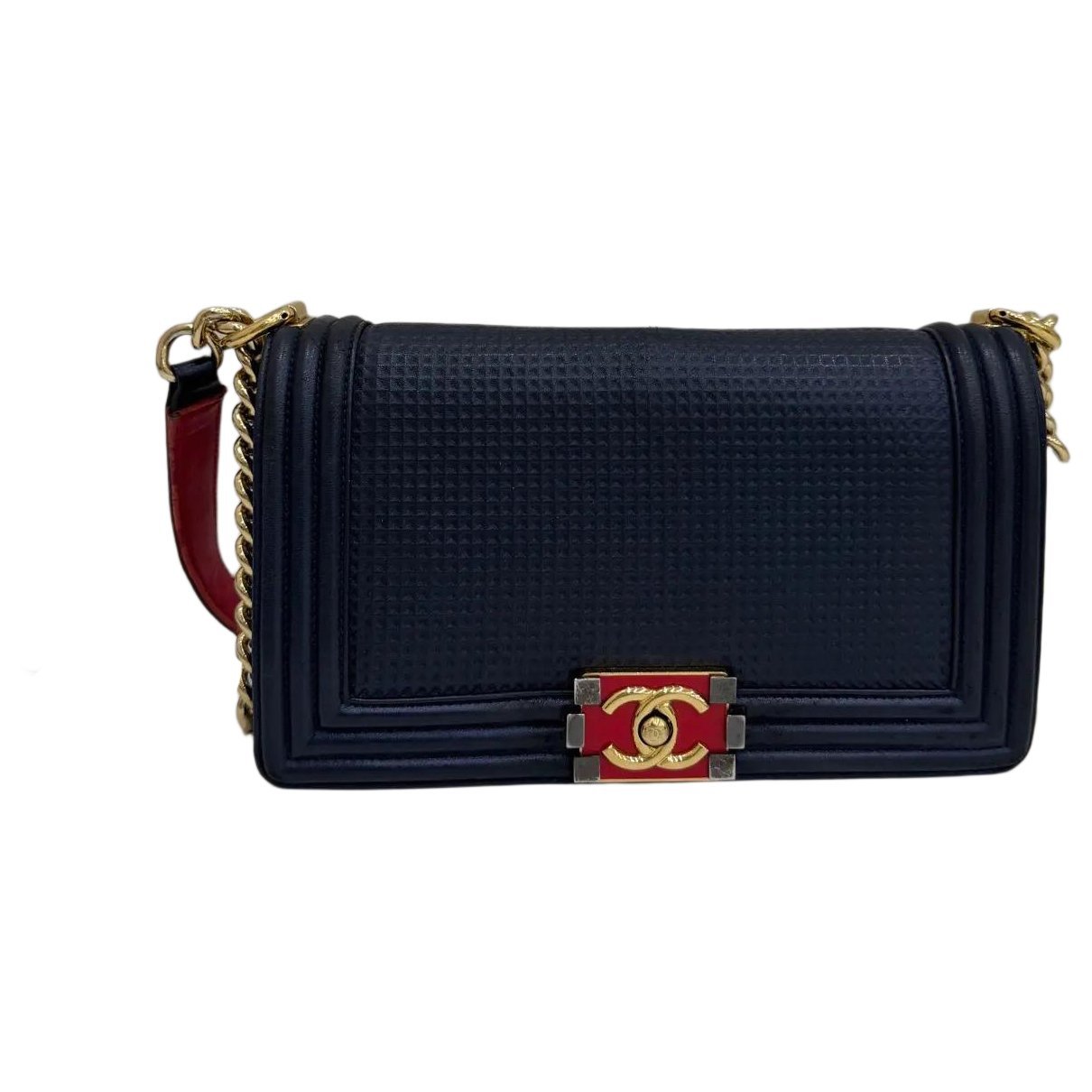 Boy leather crossbody bag