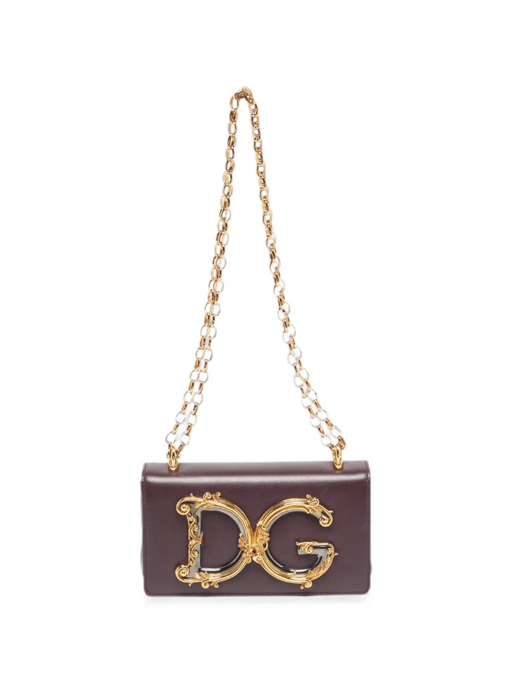 Dolce & Gabbana DG Girls leather phone bag