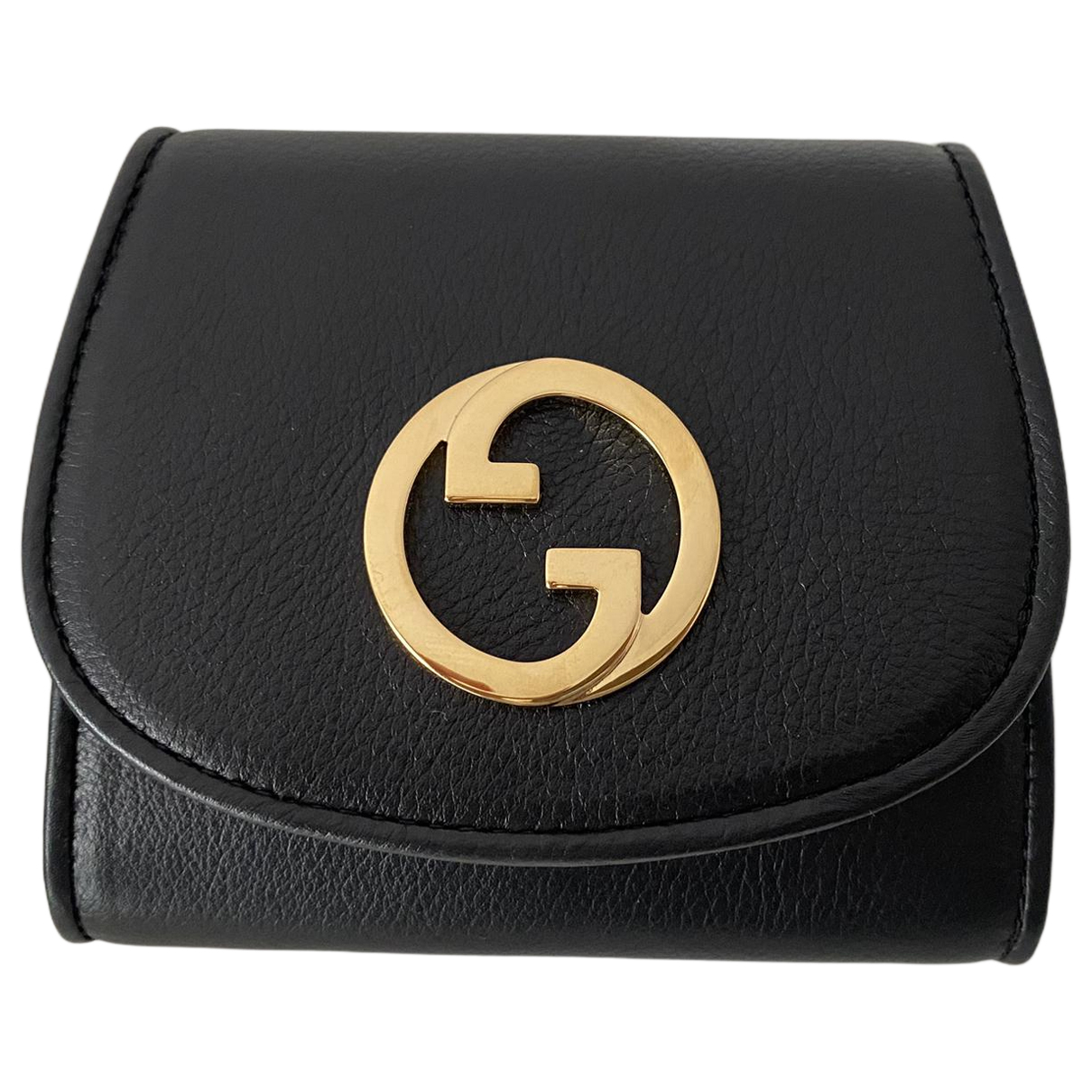 Blondie leather clutch bag