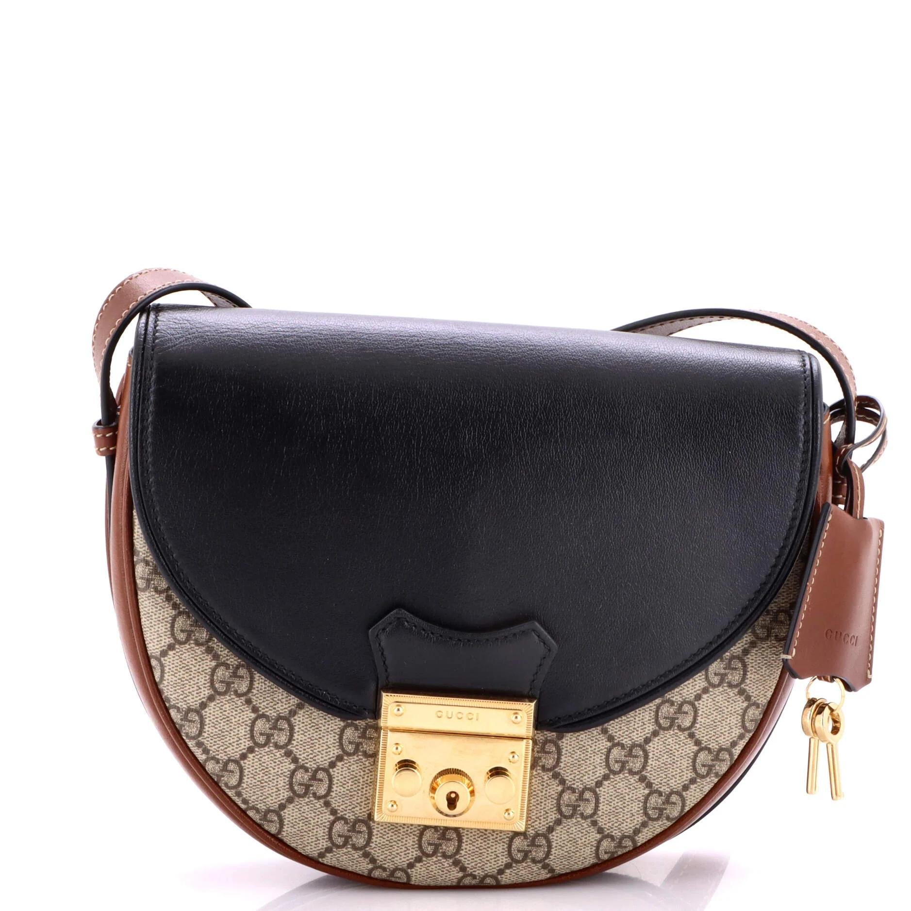 Leather crossbody bag