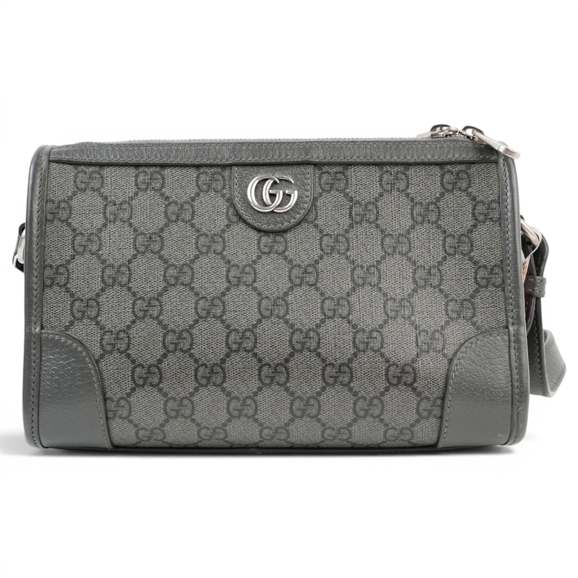 Patent leather crossbody bag
