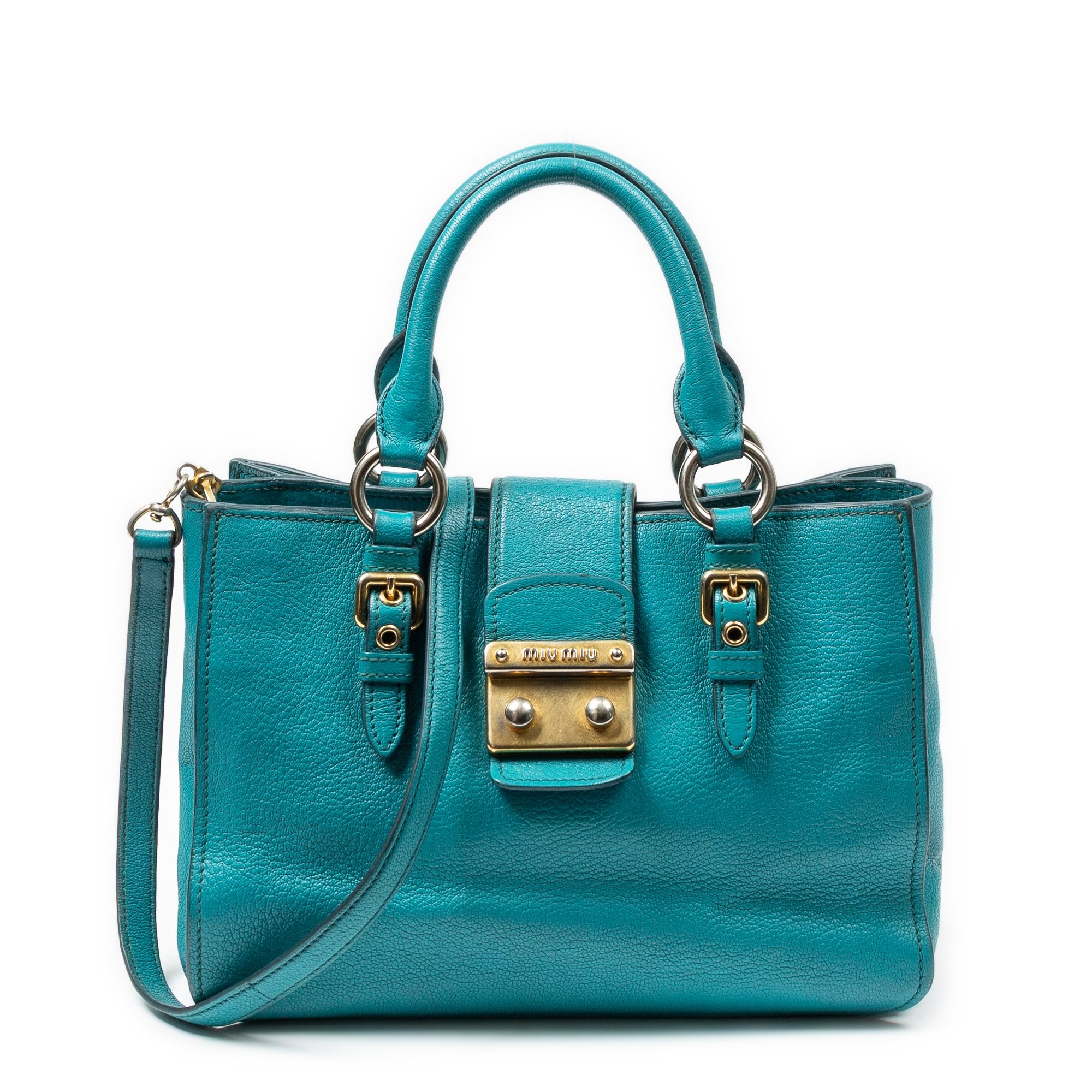 Leather handbag